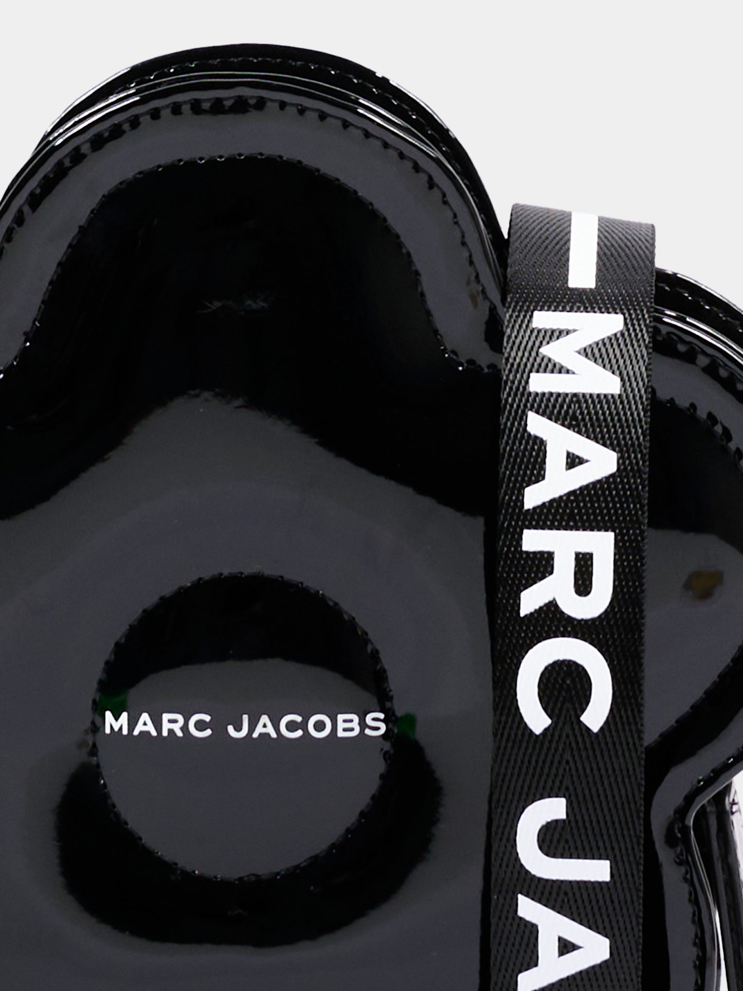 Borsa nera per bambina a fiore,Marc Jacobs,W61090 09B