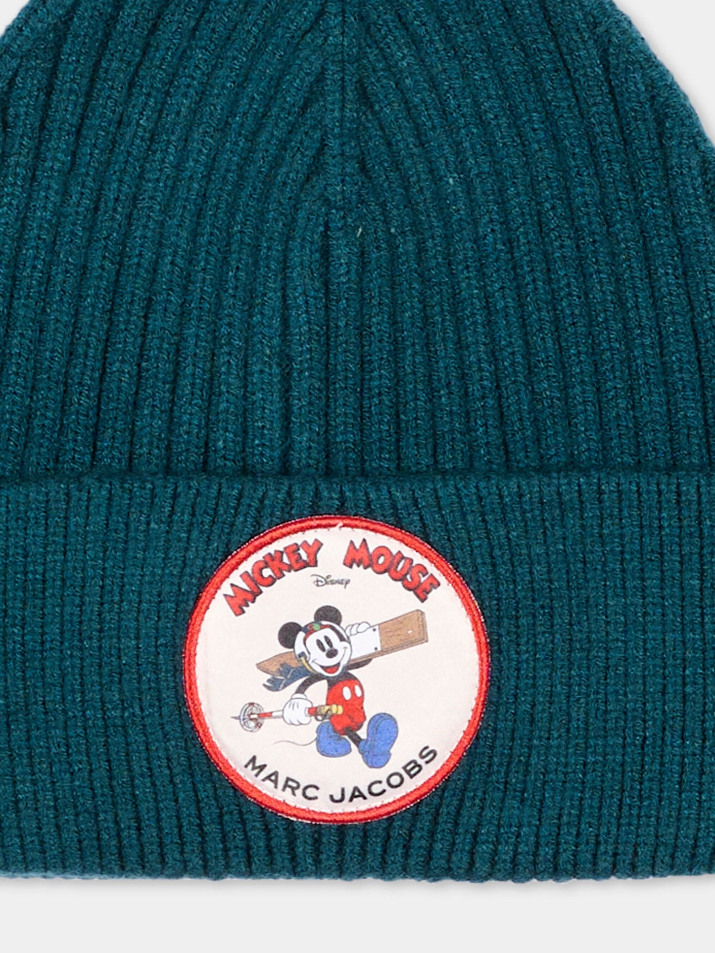 Berretto verde per bambino con Topolino,Marc Jacobs,W61105 668