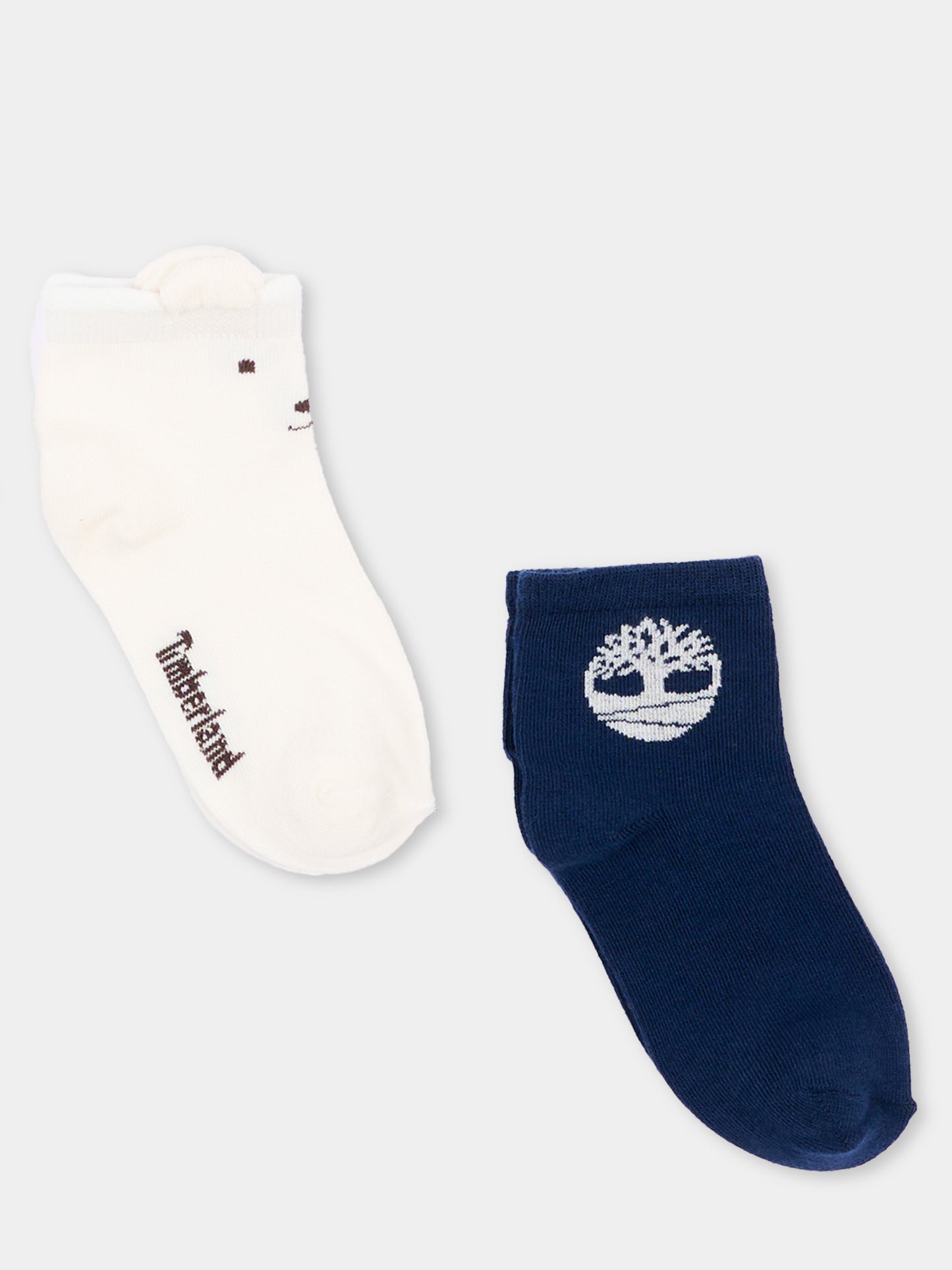 Calzini multicolor per neonato con logo,Timberland,T61094 127