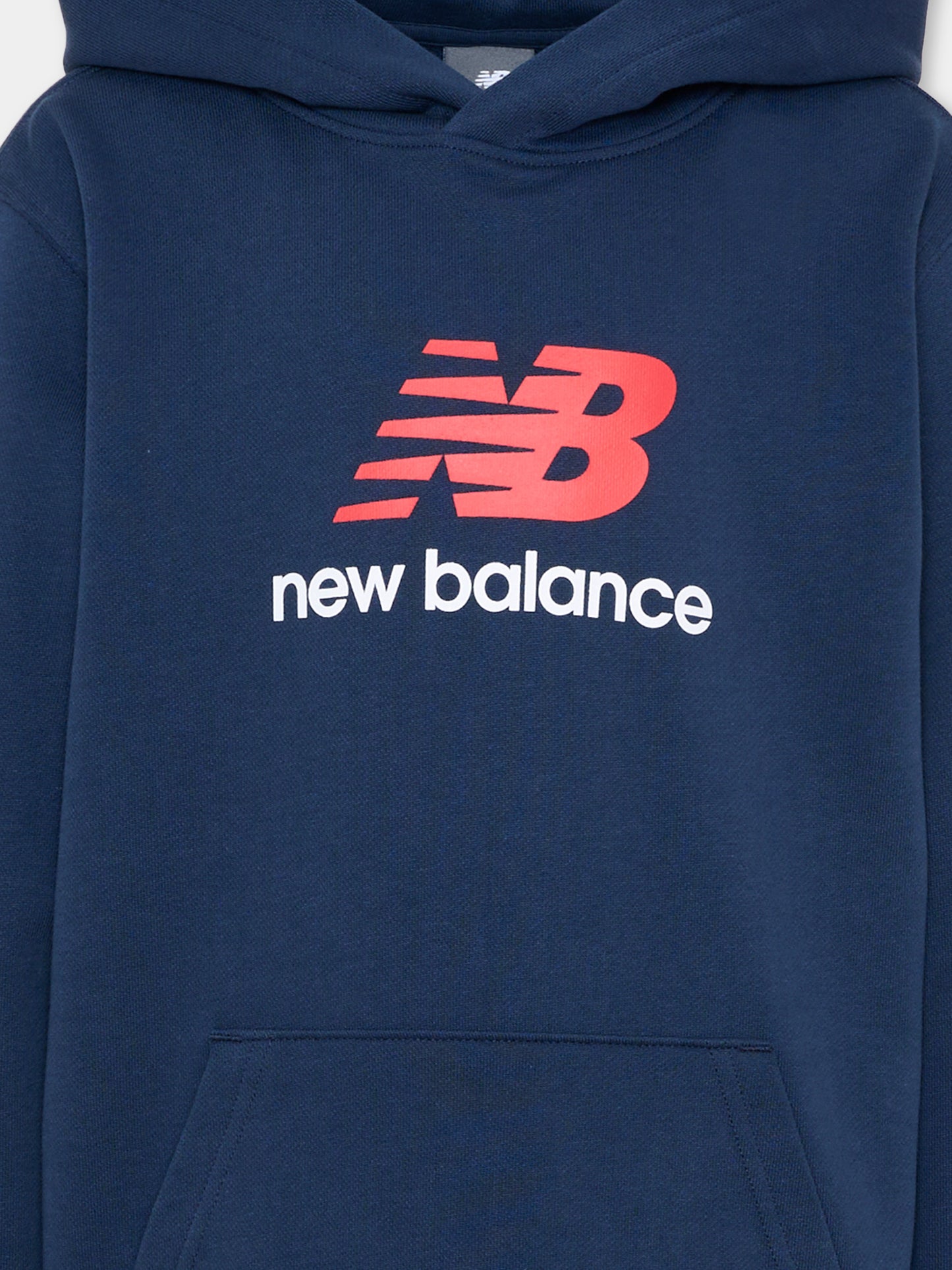 Felpa blu New Balance per bambino,New Balance,LAKB0273 NNY