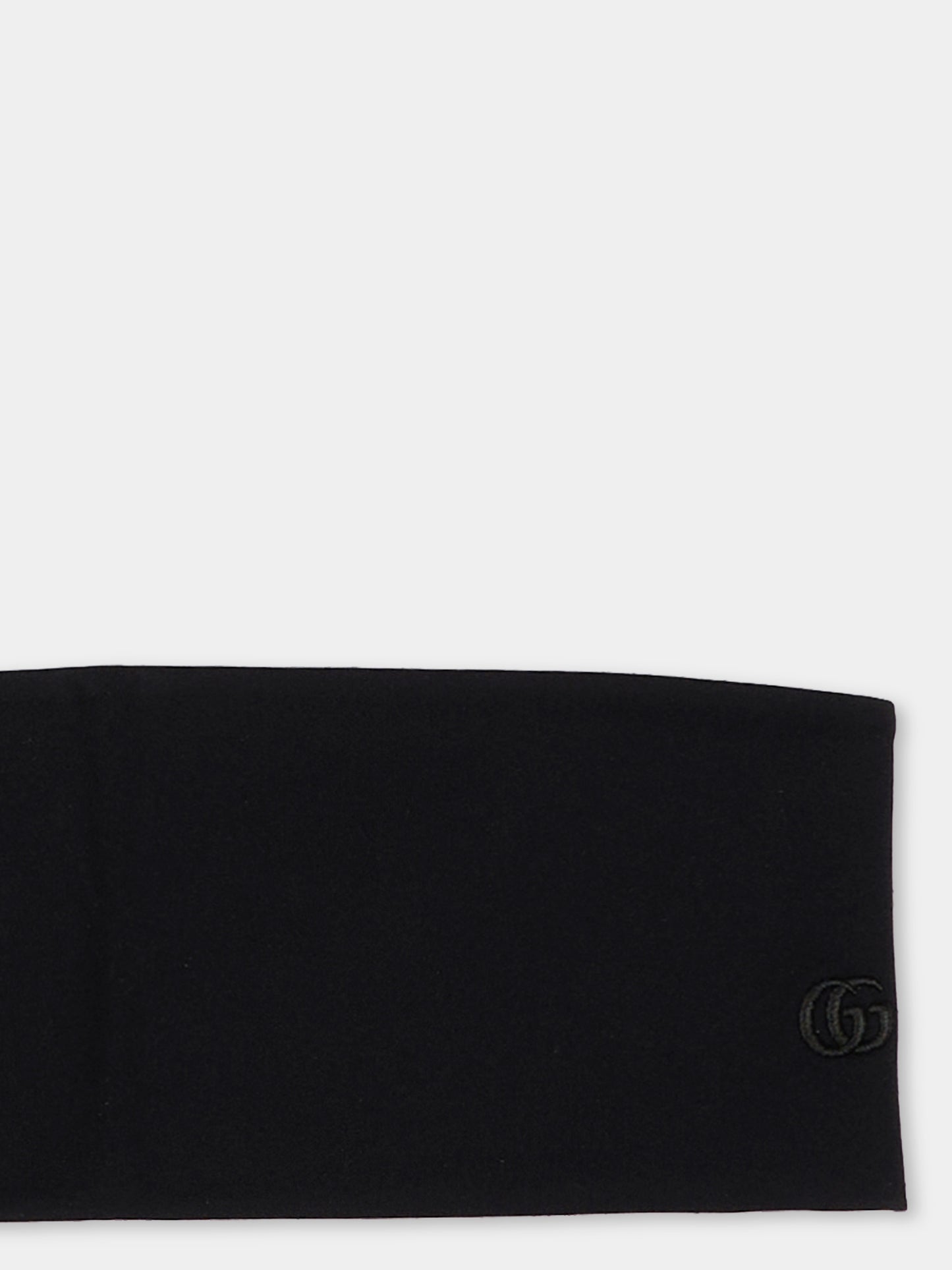 Fasce nera per bambina logo,Gucci Kids,868200 4KADC 1000