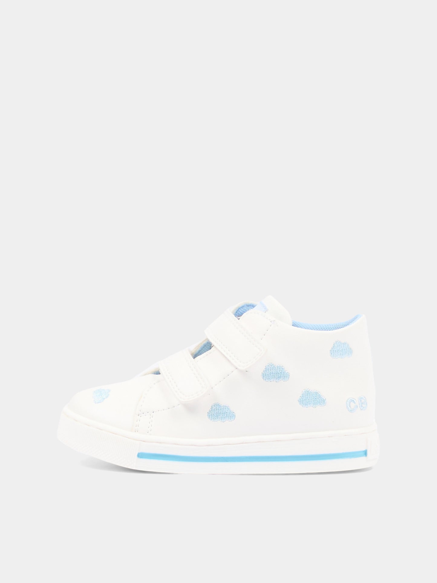 Sneaker bianca Little Cirrus per neonato,Falcotto X Coccolebimbi,0012020236.01.1N22