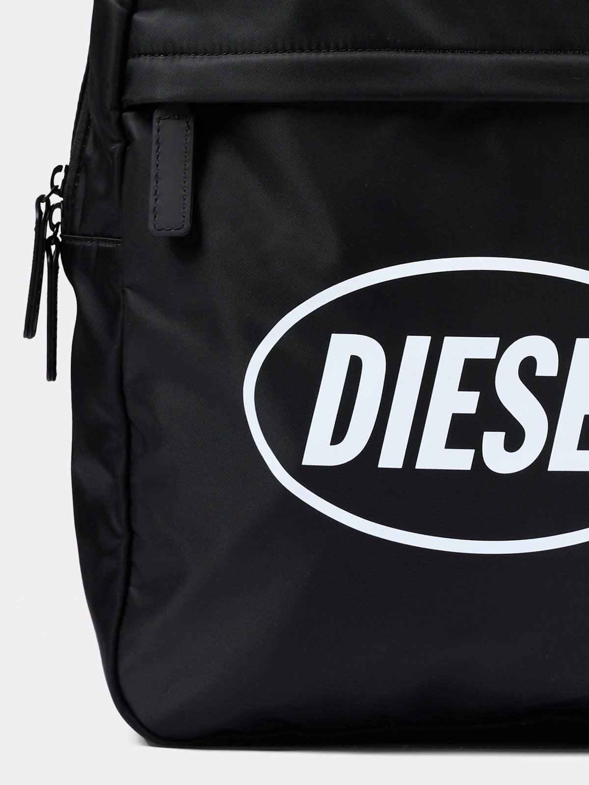 Zaino nero per bambino con logo,Diesel,J02334 KXBEW K900