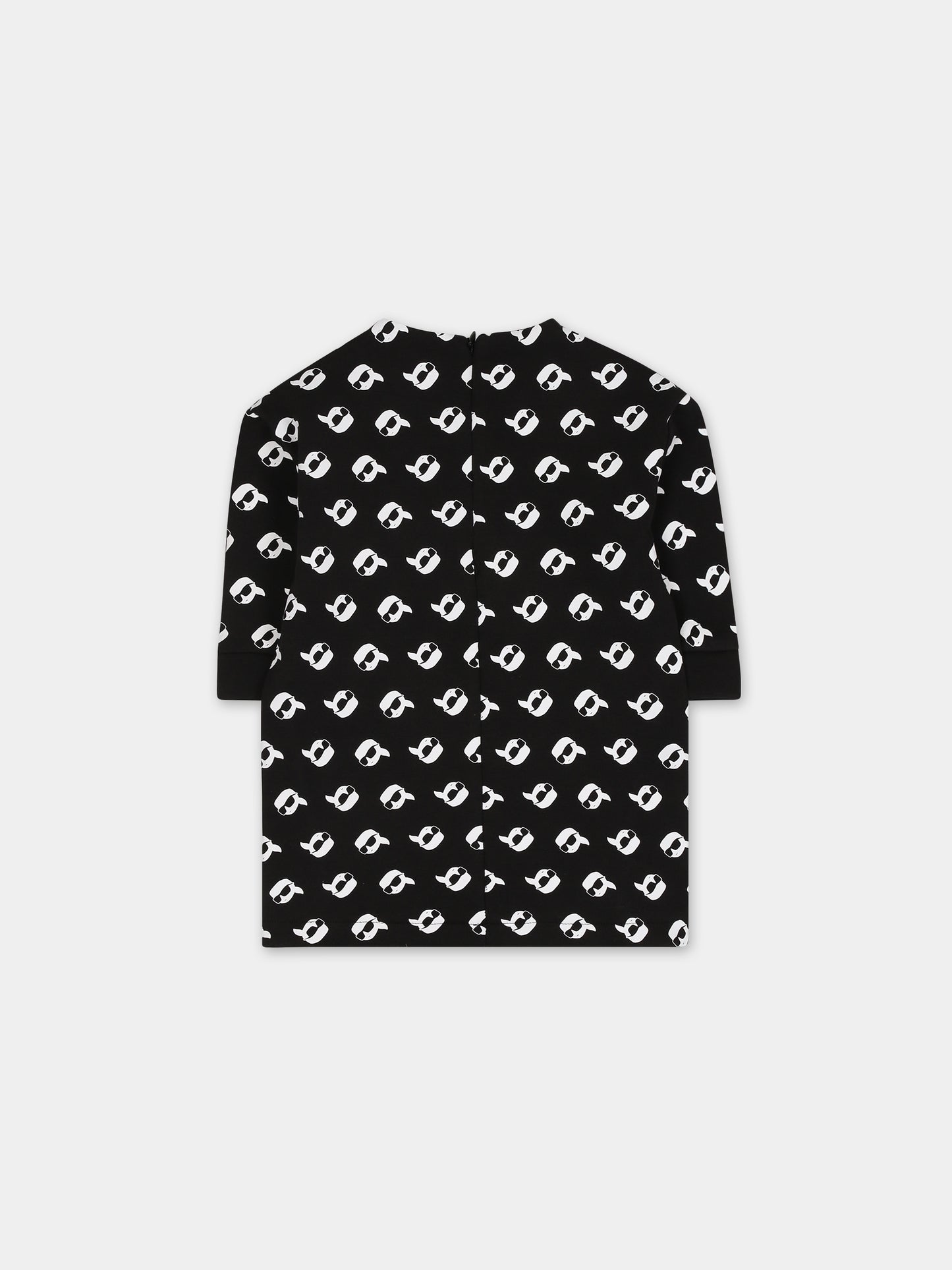 Vestito nero per neonata,Karl Lagerfeld Kids,Z92033 09B
