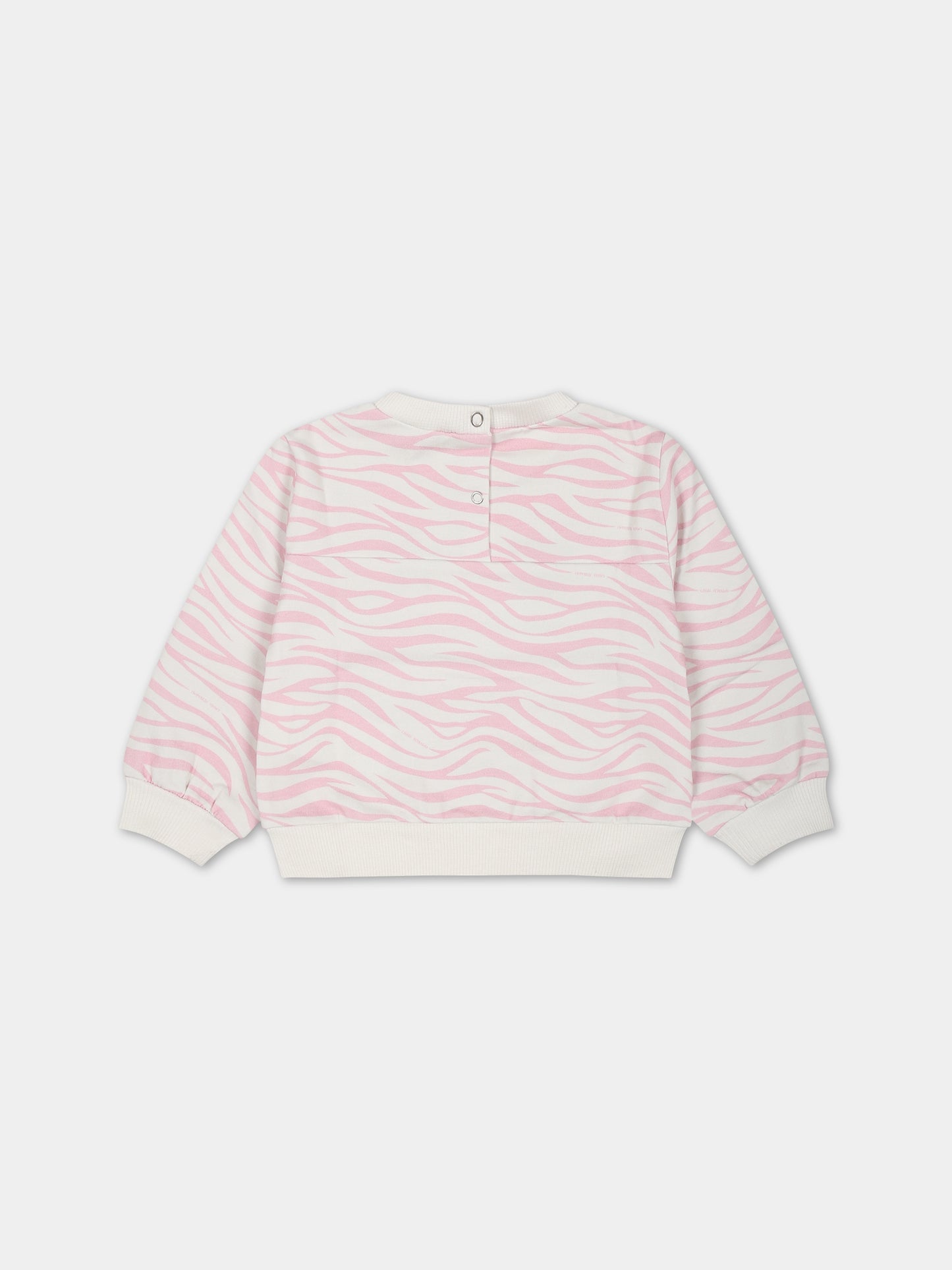 Felpa multicolor per neonata con eyestar,Chiara Ferragni Collection,53B604 2006 067F