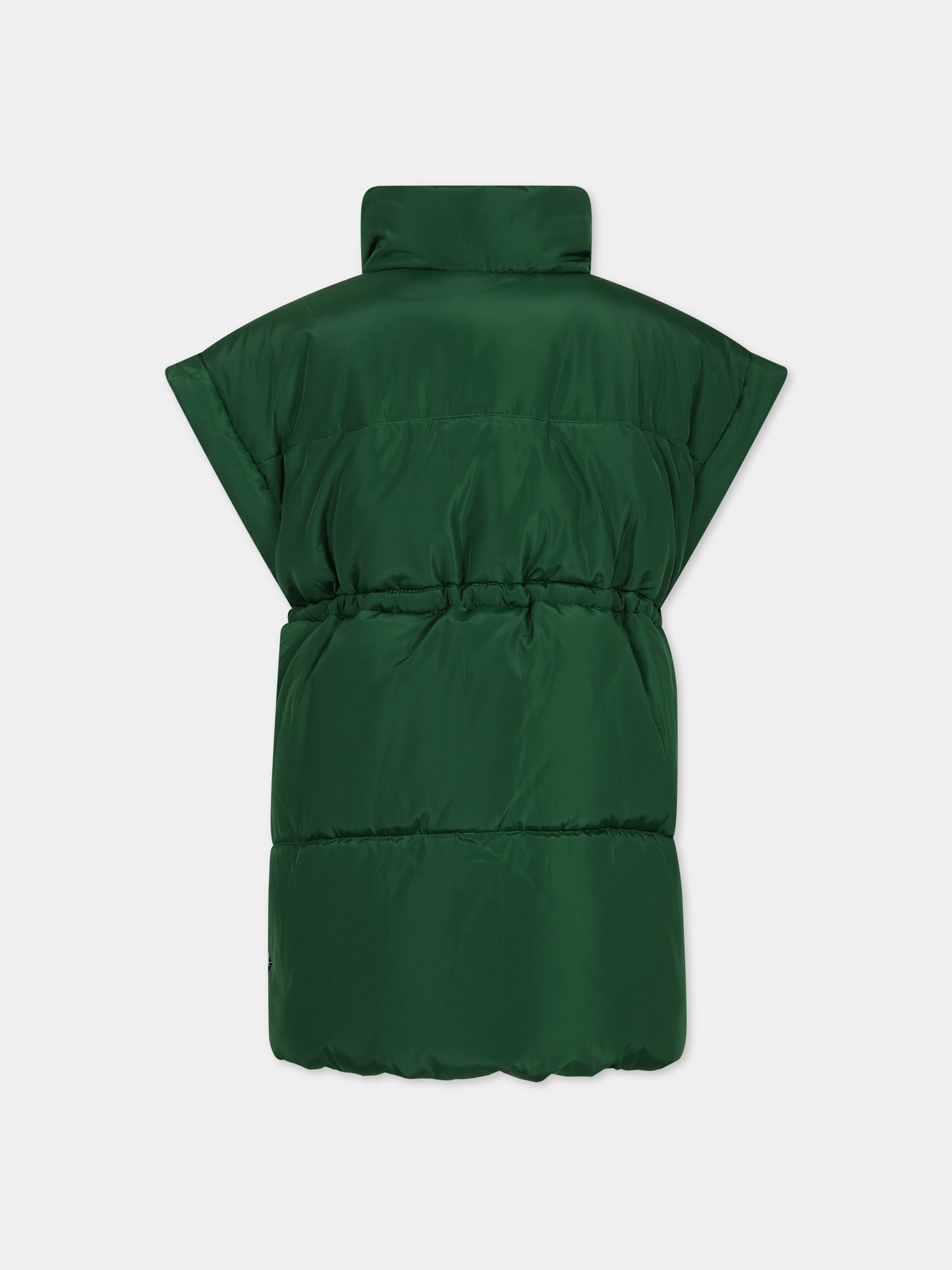 Gilet verde per bambina,Molo,5W23M202 8761