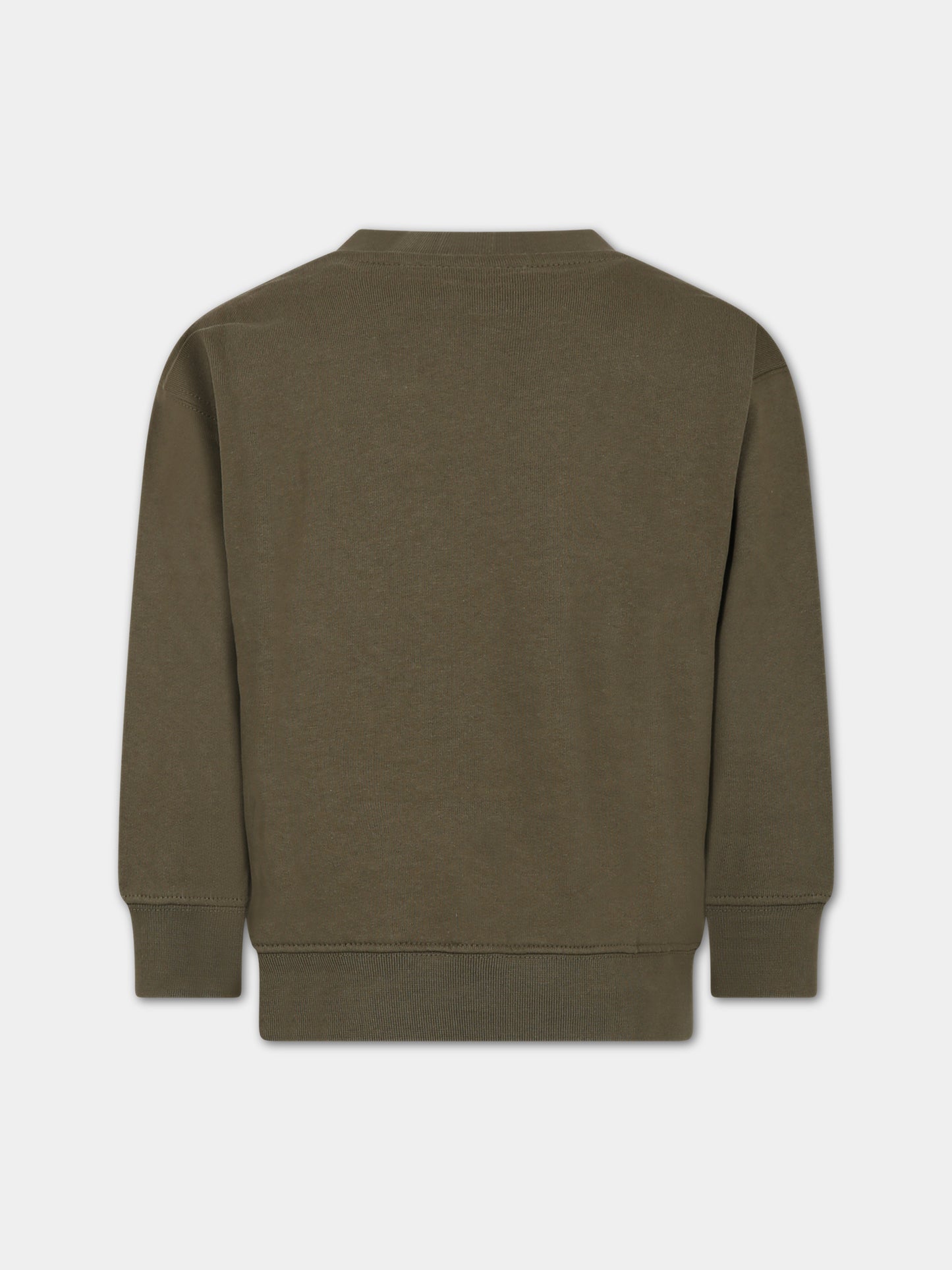 Felpa verde per bambini,Molo,6W23J206 8797