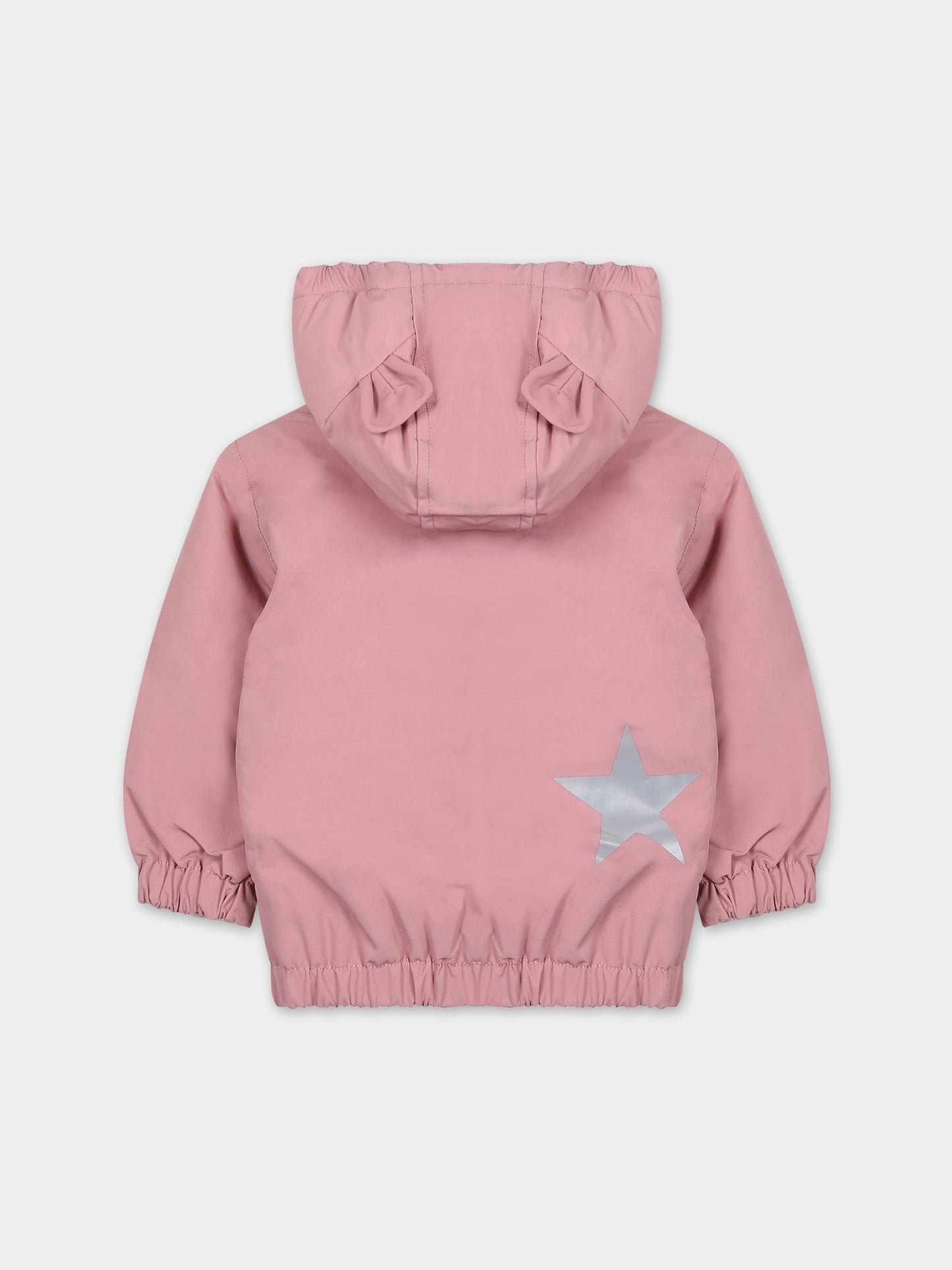 Giubbotto rosa per neonata con logo,Molo,5W23M323 2238