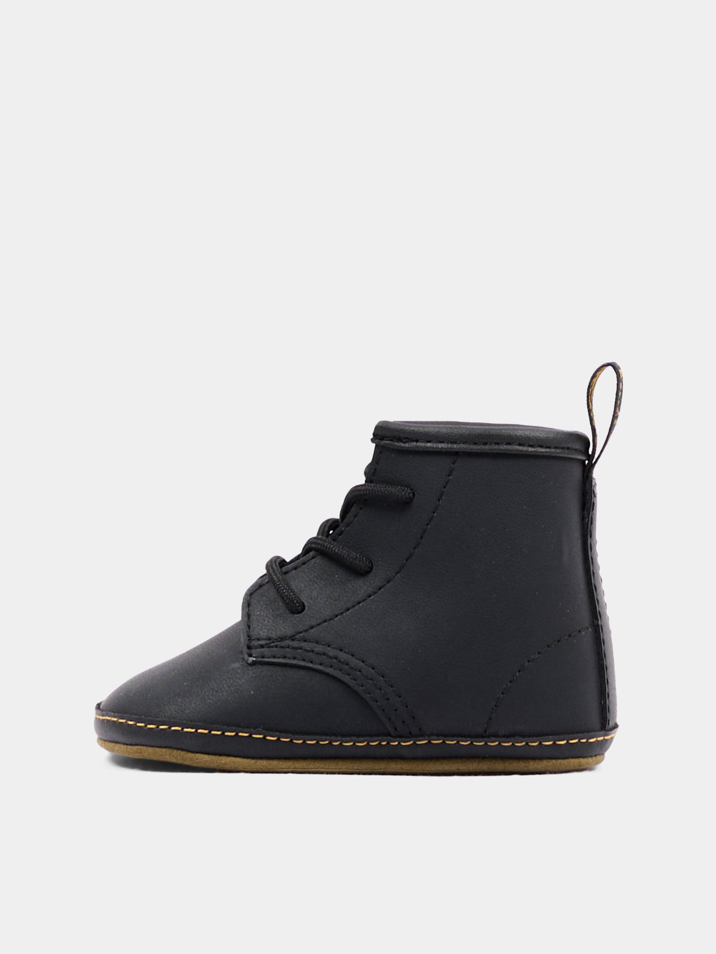 stivaletti neri per neonati,Dr. Martens,1460 CRIB 26808001 BLACK