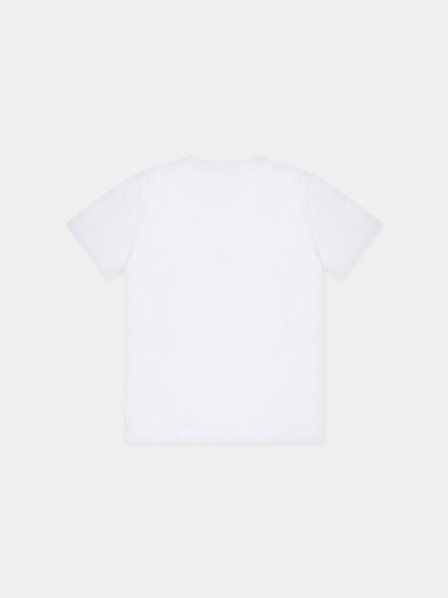 T-shirt bianca per neonato con logo,Dsquared2,DQ1794 D00MV DQ100