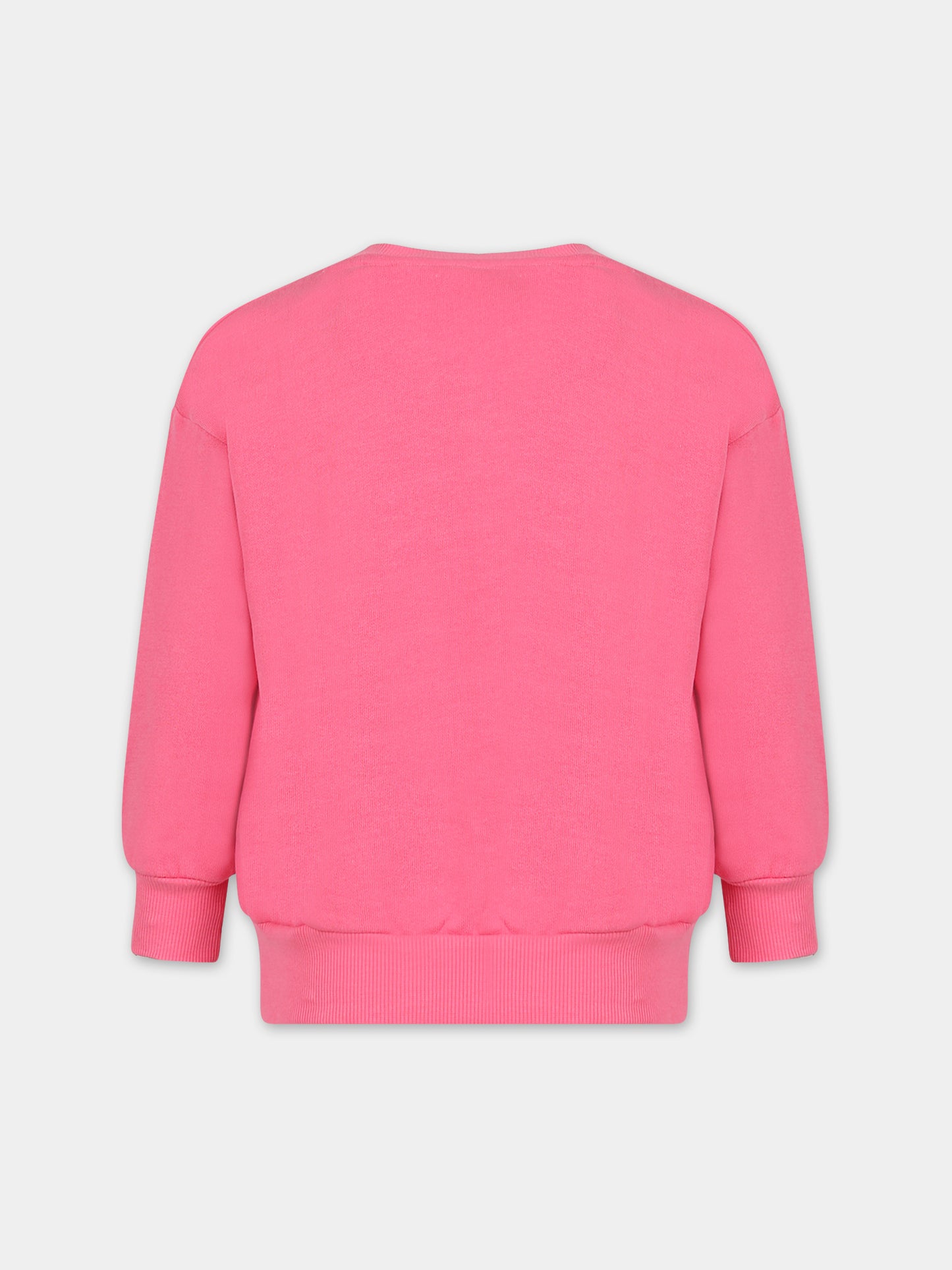 Felpa fucsia per bambina,Mini Rodini,2372017928