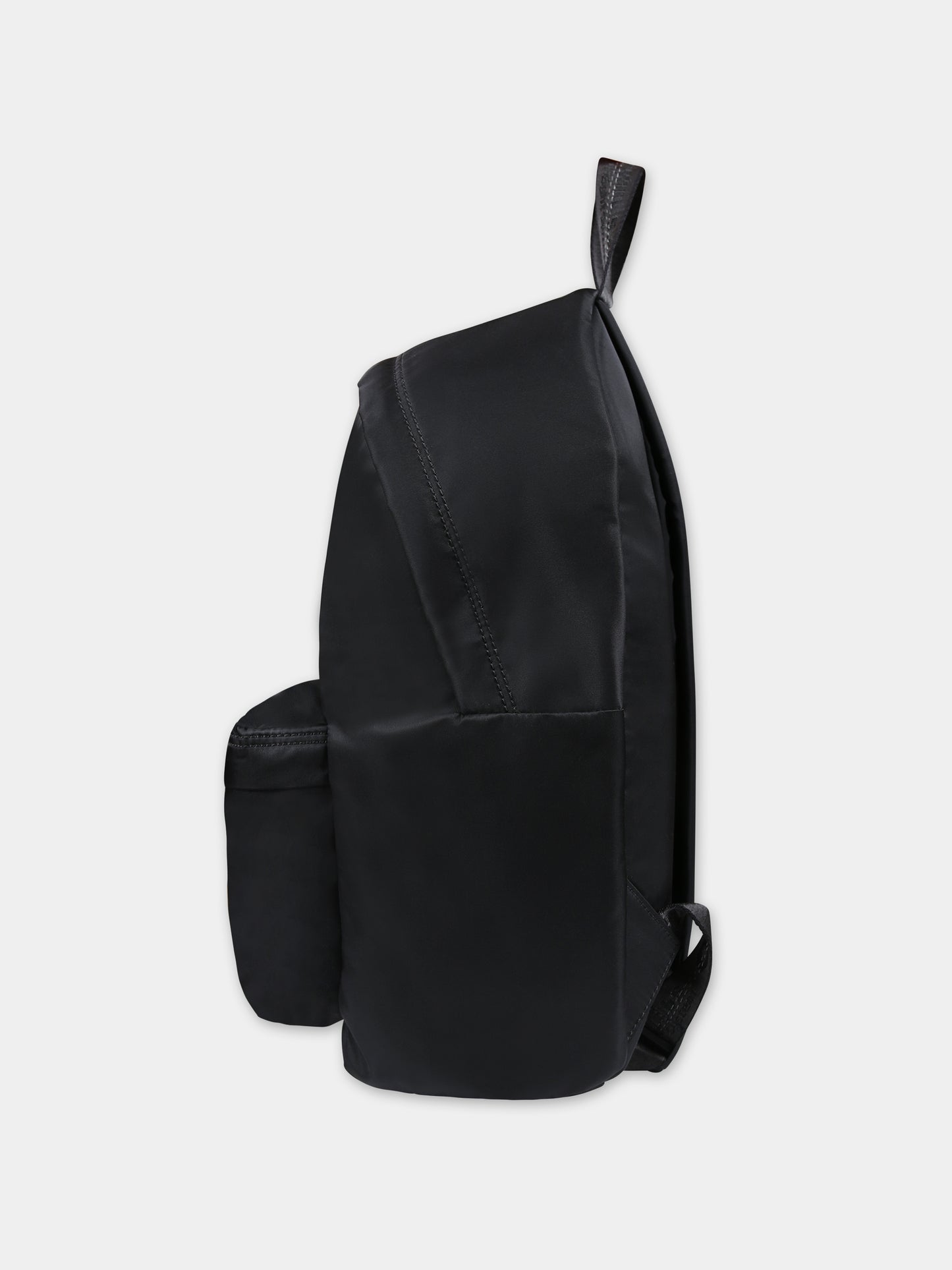 Zaino nero per bambini con logo,Off White,OBNB001F23FAB0061001