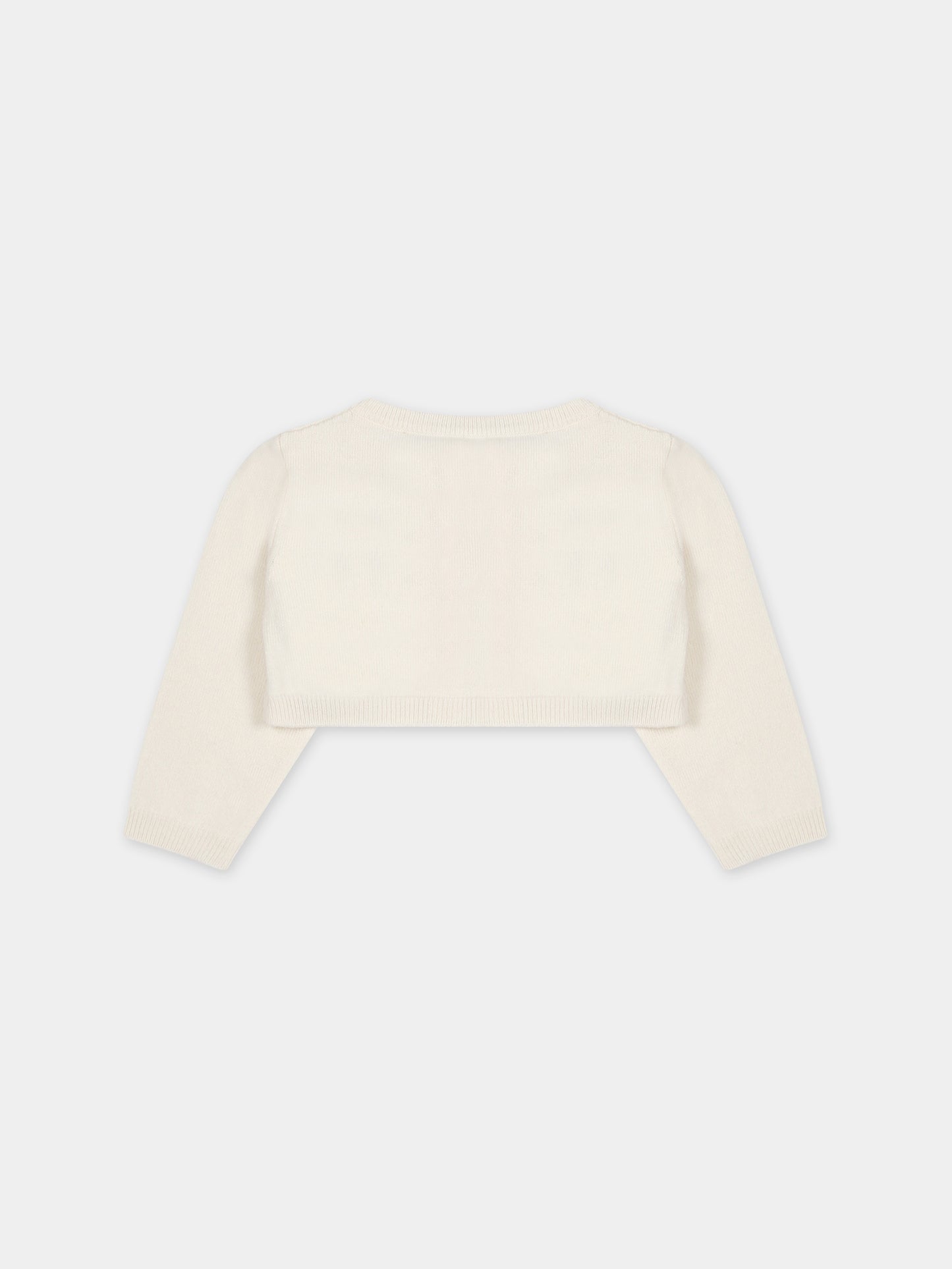 Cardigan avorio per neonata,Simonetta,ST9000 W0052 101