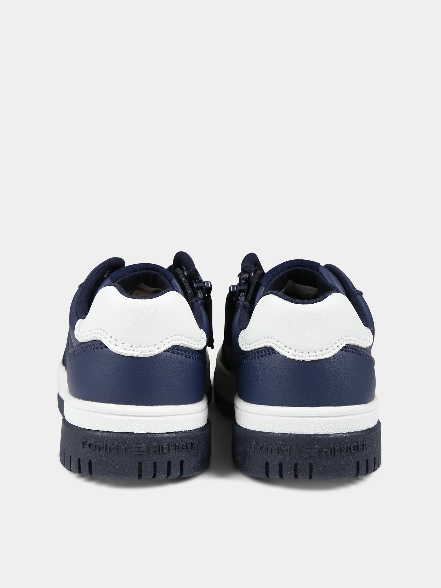 Sneakers blu per bambino con logo,Tommy Hilfiger Junior,T3X9 33115 1355A474