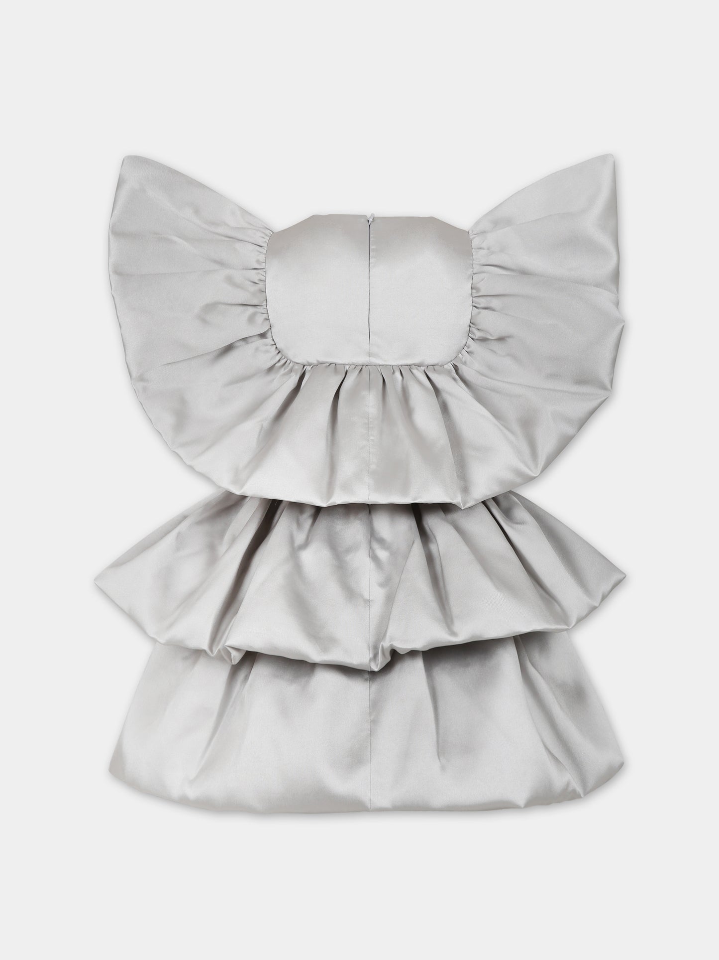 Vestito argento per bambina,Caroline Bosmans,AW23 4023 31 9999