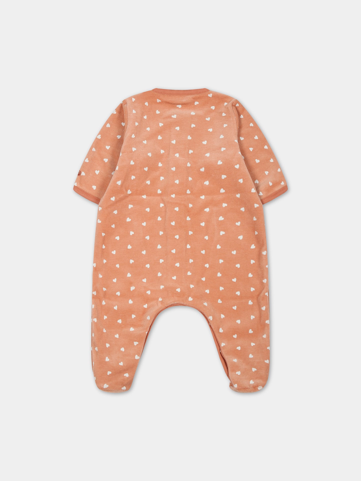 Tutina marrone per neonata,Petit Bateau,A087Y 01