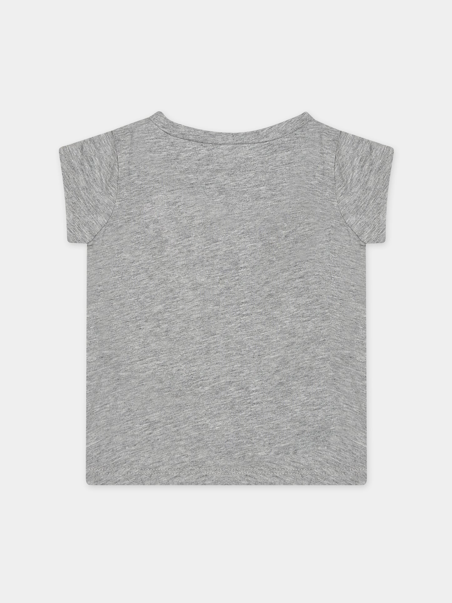 T-shirt grigia per neonata con logo,Levi's Kids,23WMLK1EB526 C87