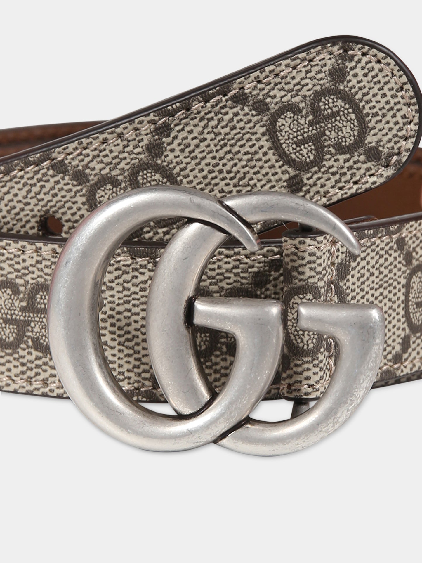 Brown belt for kids with double G