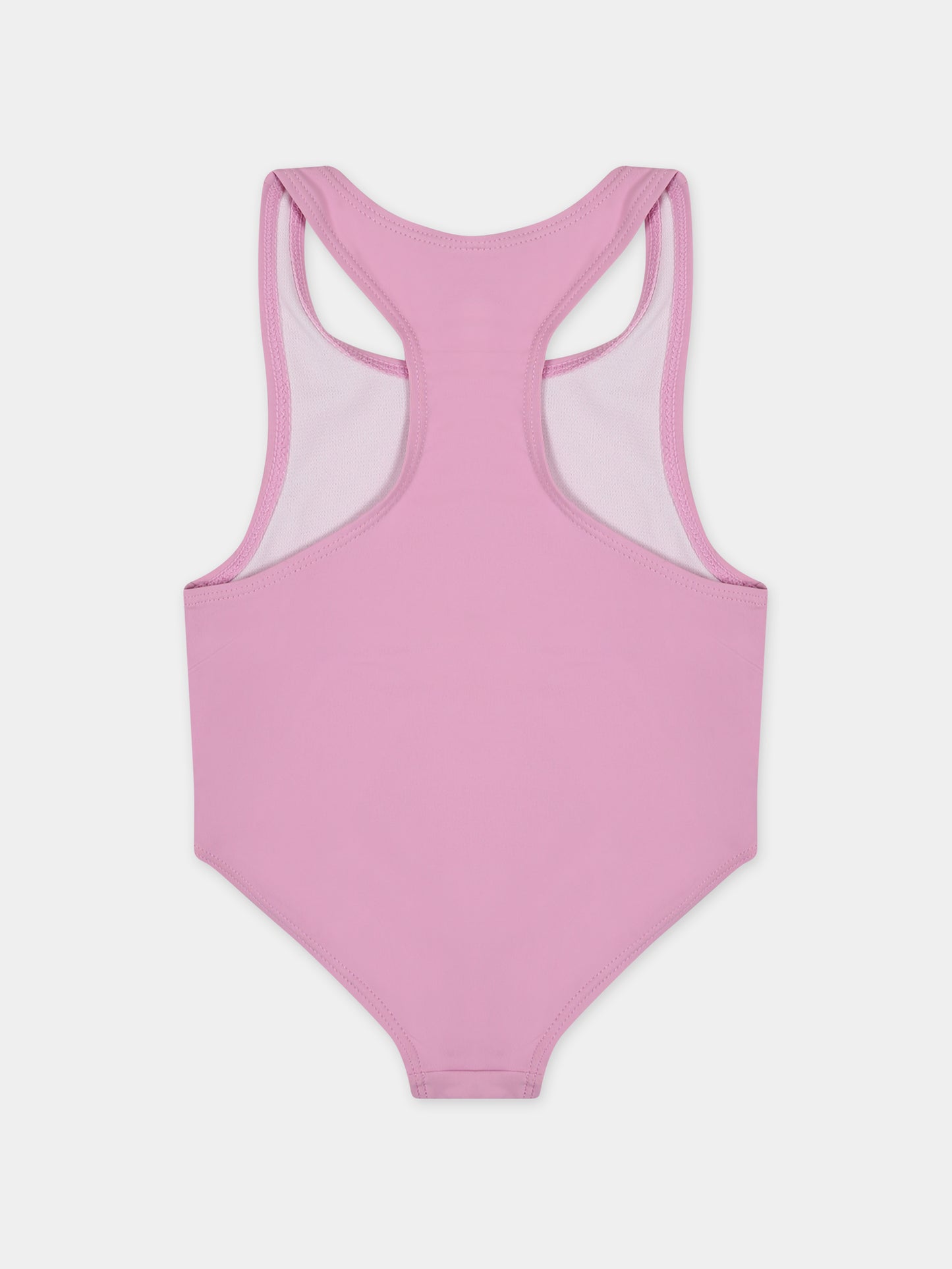 Costume rosa per neonata con stelle,Stella Mccartney Kids,TUCB85 Z0157 50G