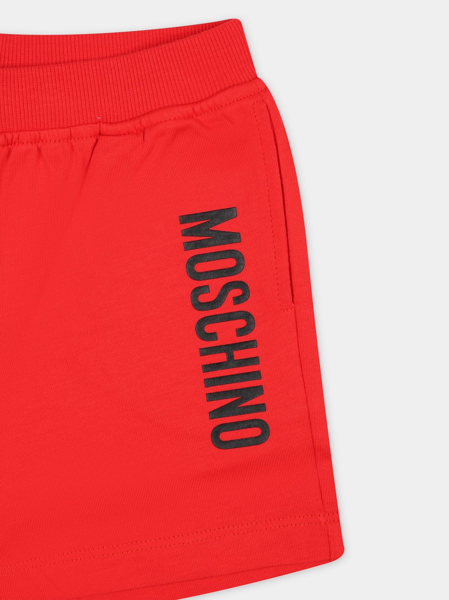 Completo multicolor per neonato con Teddy Bear e logo,Moschino Kids,MRG00M LAA02 82298