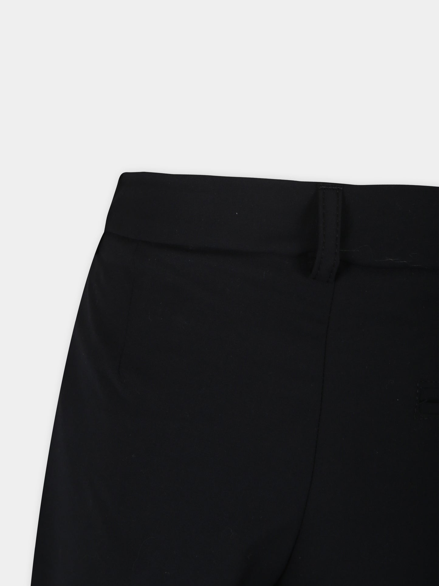 Pantalone elegante nero per bambino,Msgm Kids,S4MSJBPA214 110