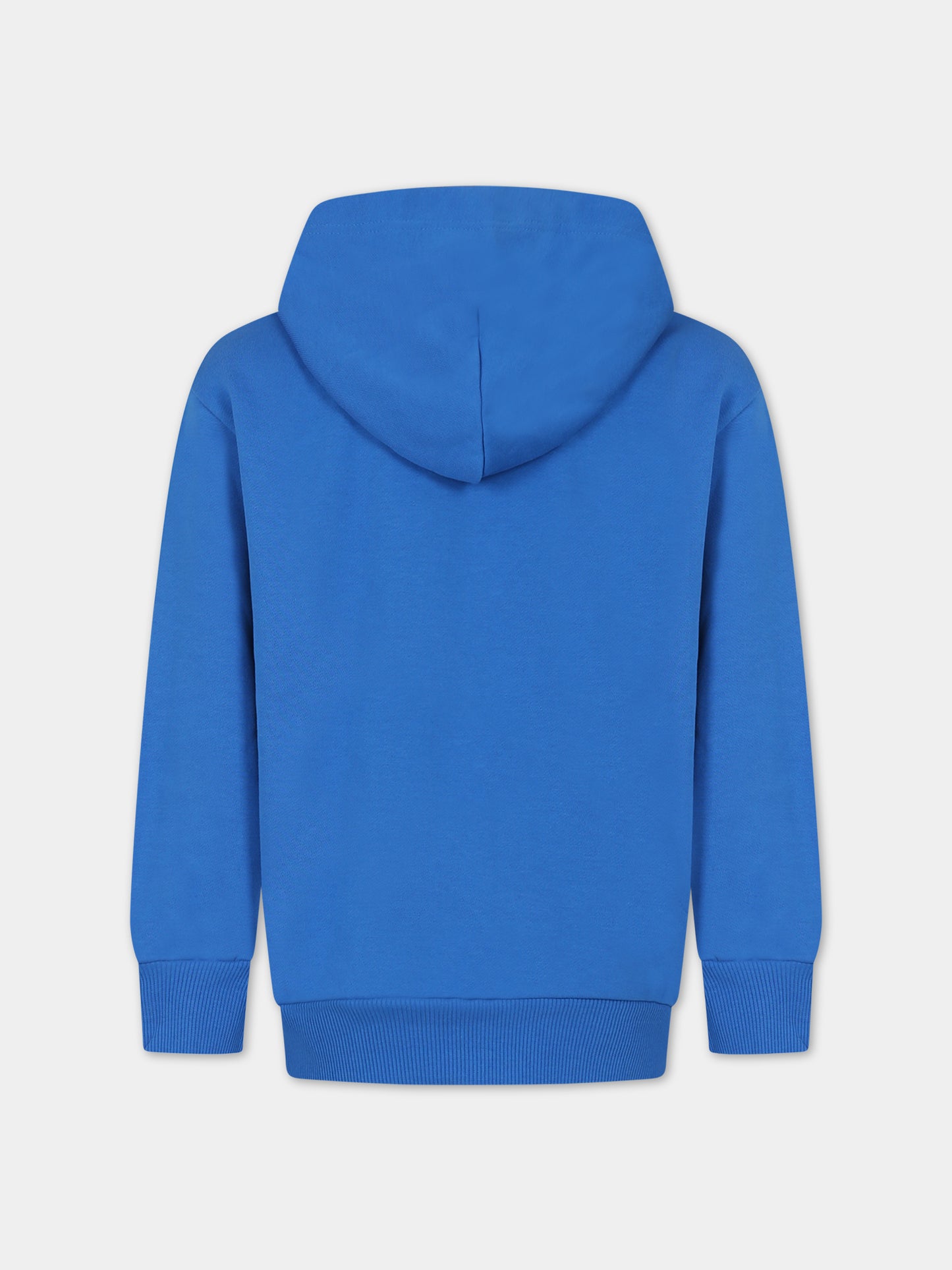 Felpa azzurra per bambino con logo,Diesel,J01116 0IAJH K80H