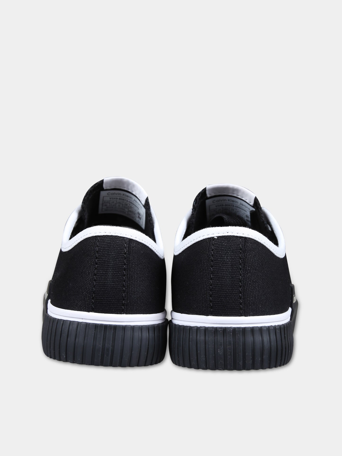 Sneakers nere per bambini con logo,Calvin Klein Kids,V3X9 80873 0890999