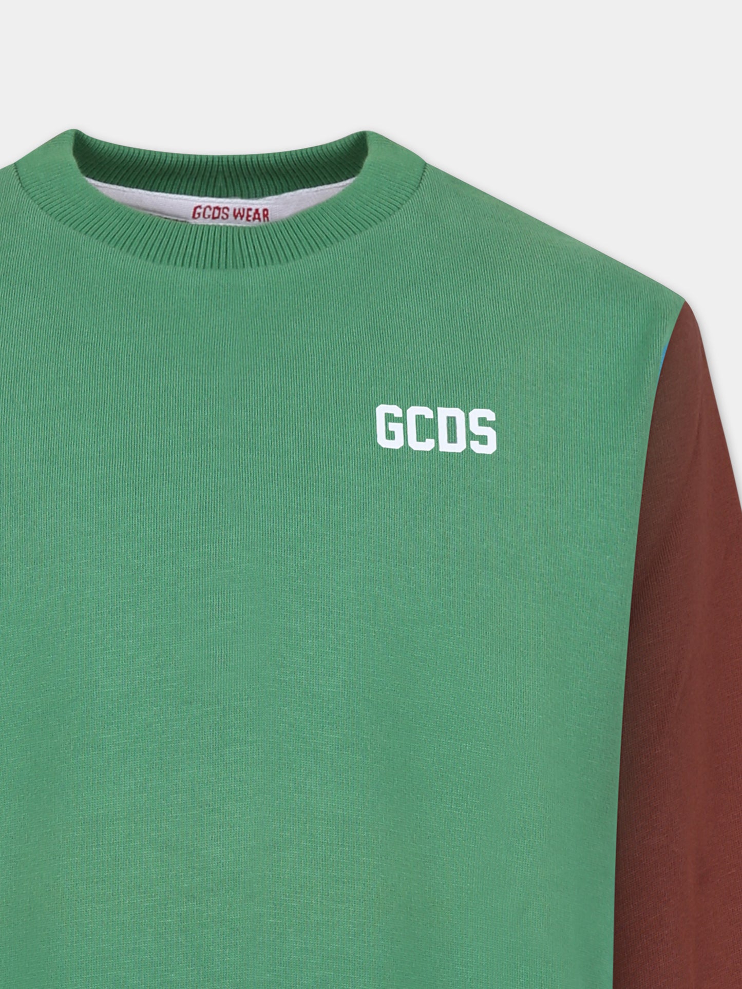 Felpa per bambini con logo posteriore,Gcds Kids,DUF00P LCA14 84367