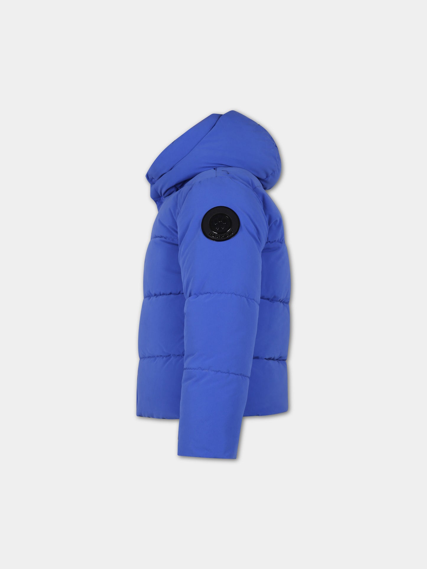 Piumino blu per bambini con logo,Barrow,F3BKJUPF002 BW013