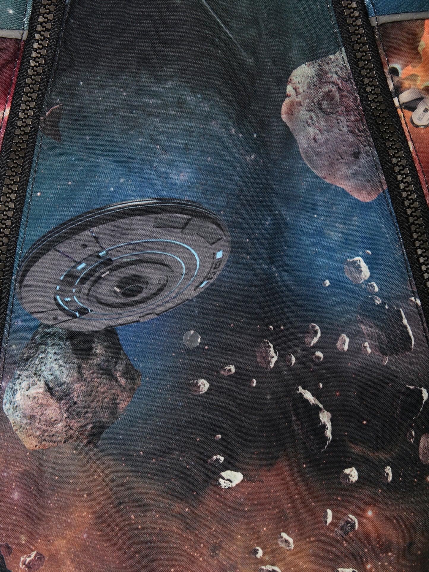 Tuta da neve multicolor per bambino con stampa e logo,Molo,5W23N104 6850