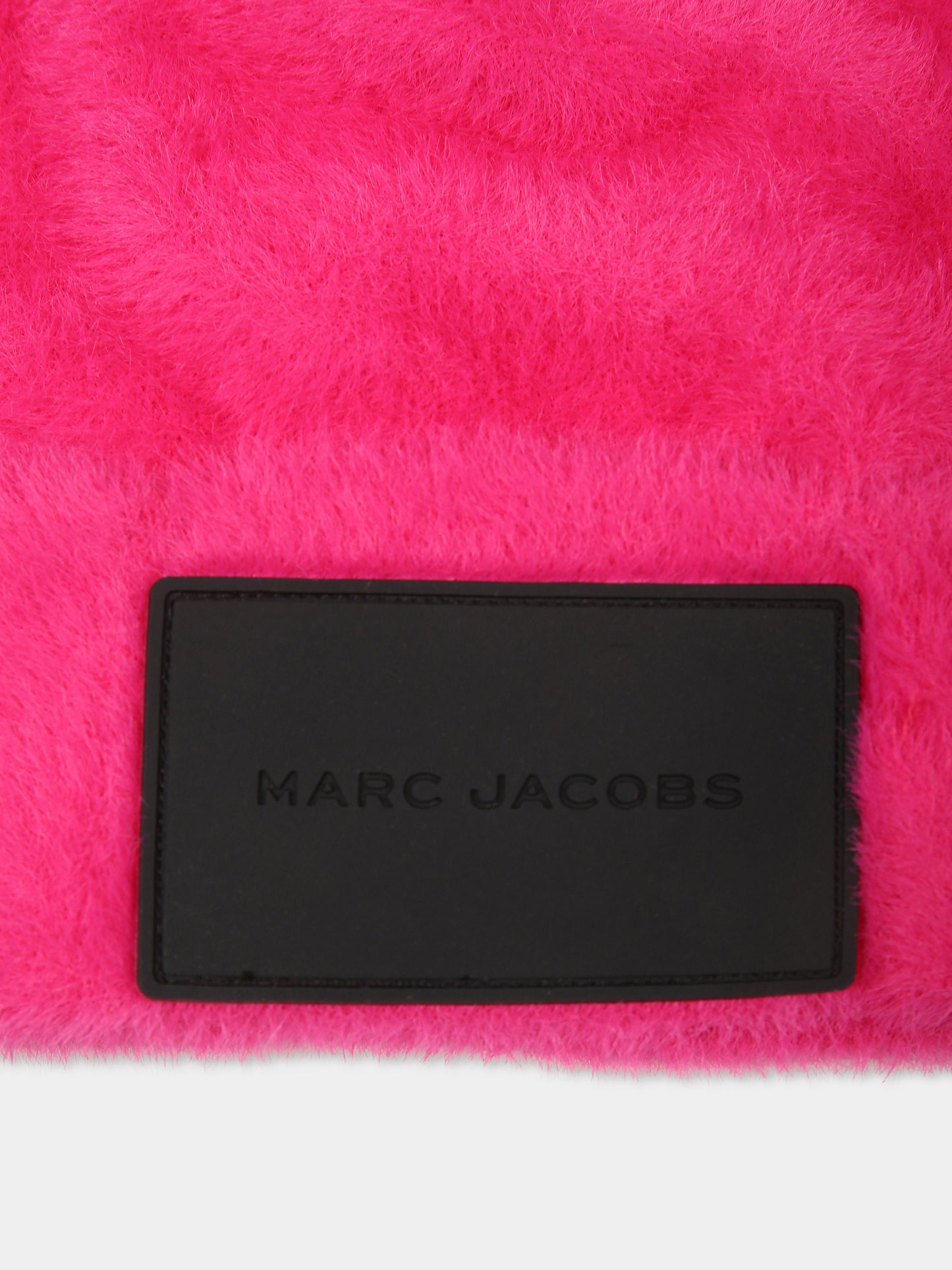 Berretto fucsia per bambina con logo,Marc Jacobs,W60347 433