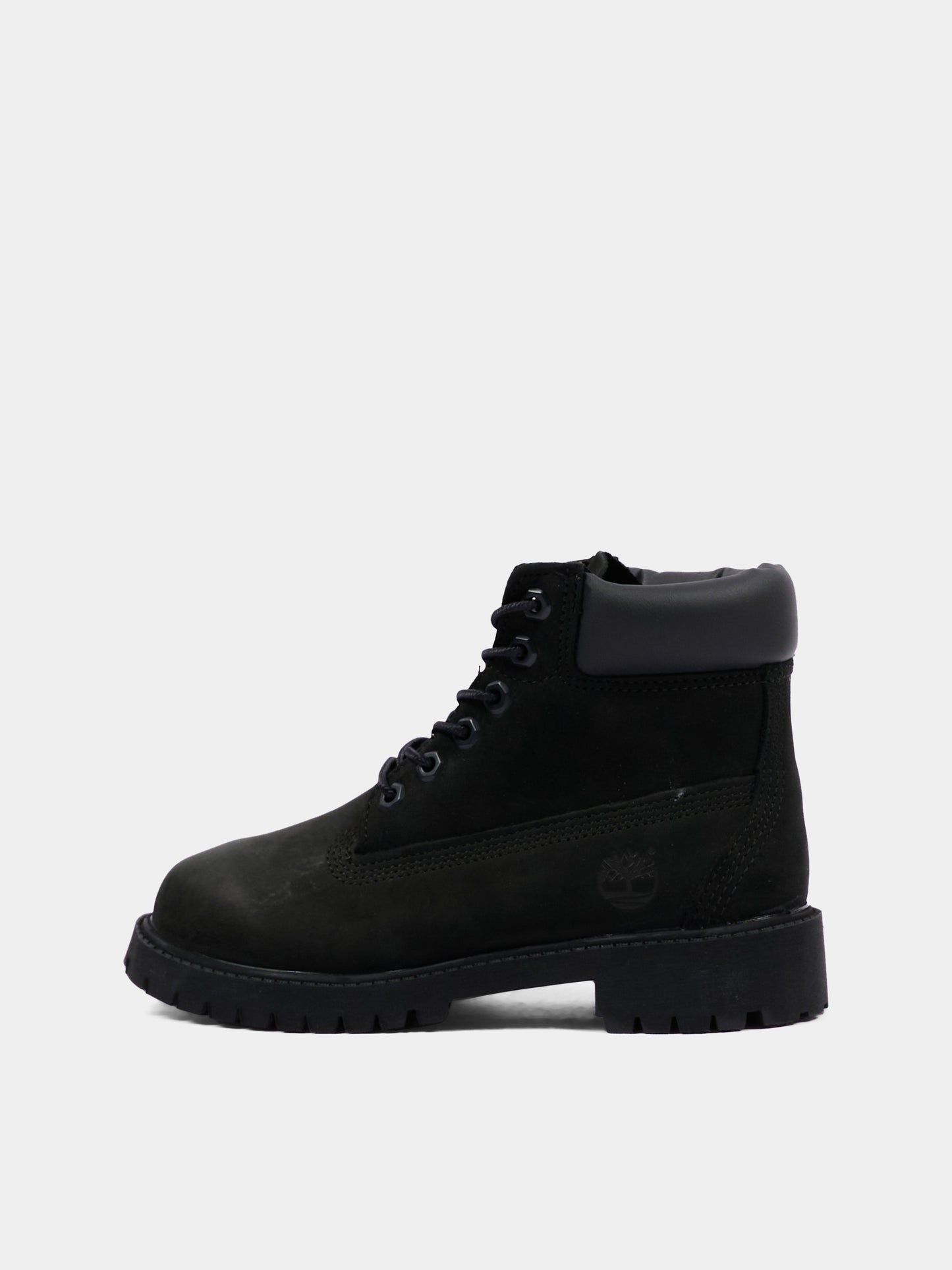 Anfibi neri per bambini con logo,Timberland,TB1128070011