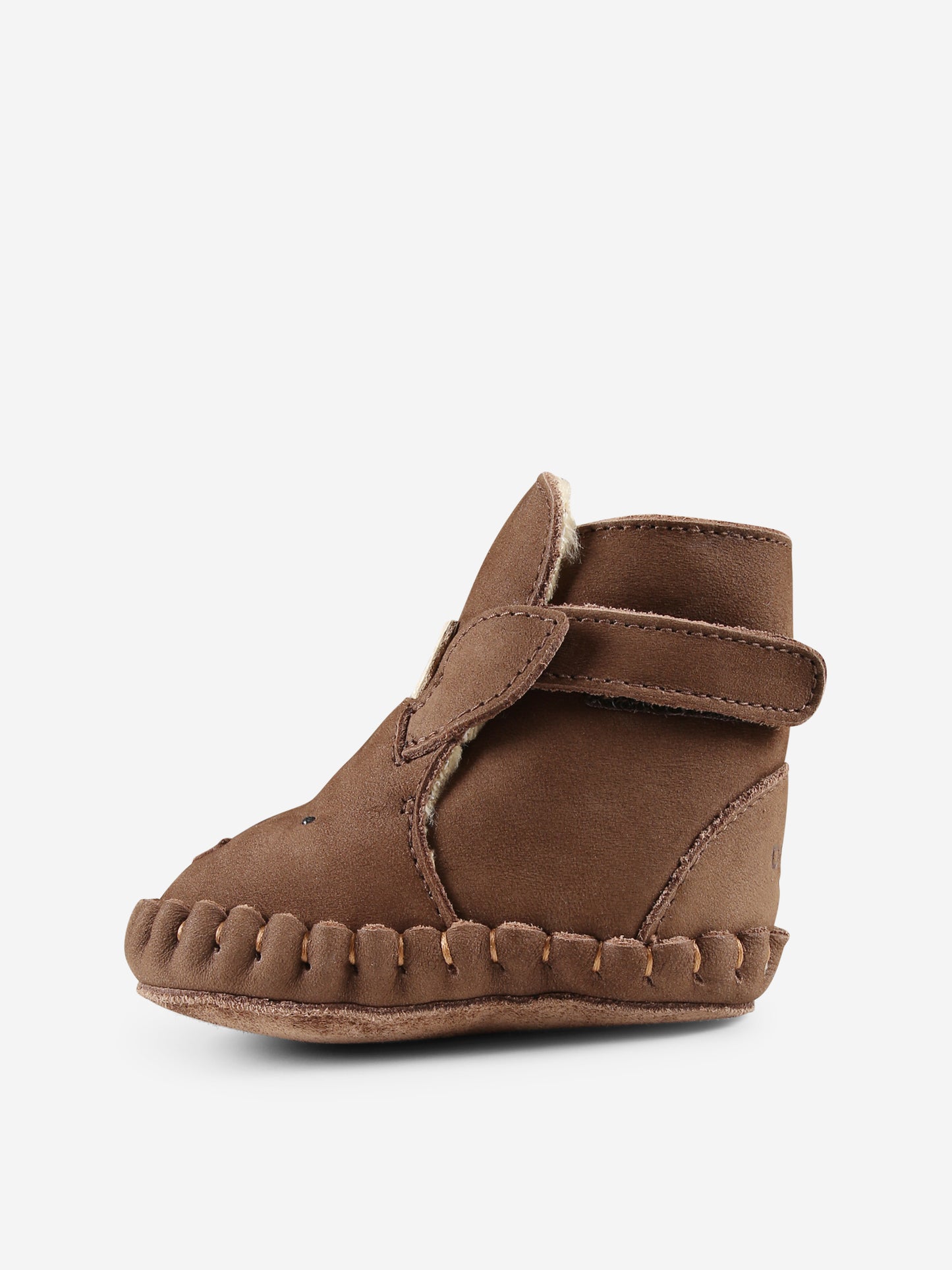 Stivaletti marroni per neonati con cervo,Donsje,1028303 NL148