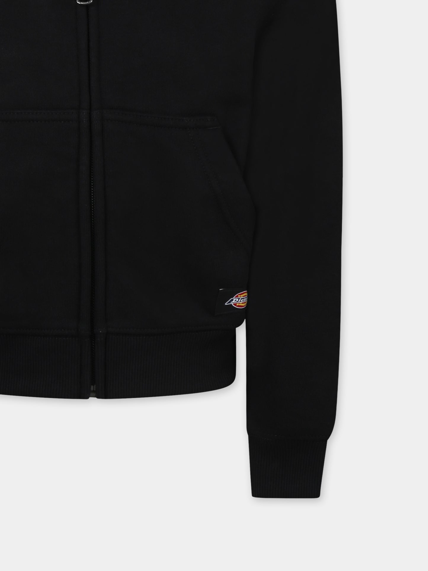 Felpa nera per bambino con logo,Dickies,DK0A4Z6WBLK1