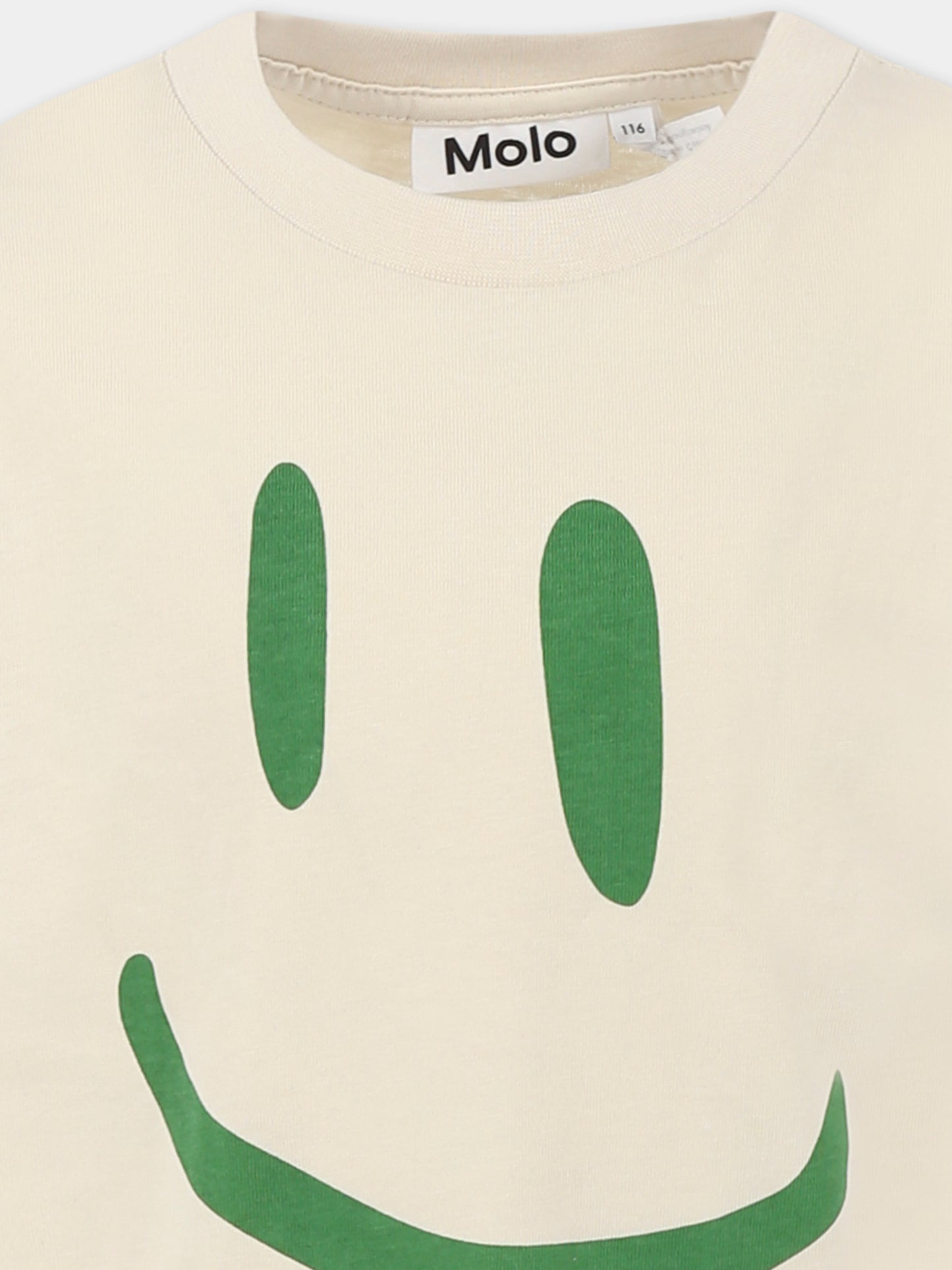 T-shirt Roxo avorio per bambini con smile,Molo,6S25A201 8955