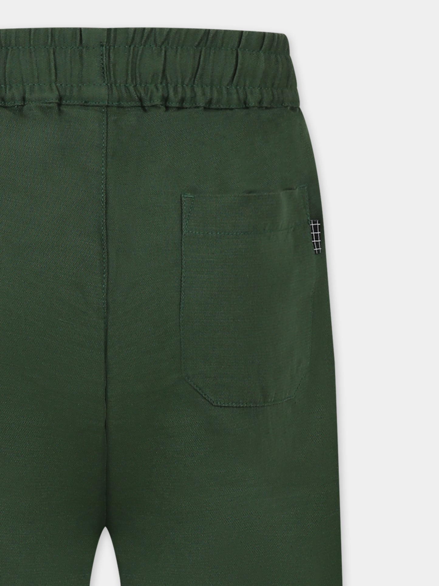 Pantaloni Amor verdi per bambino,Molo,1S25I103 5442