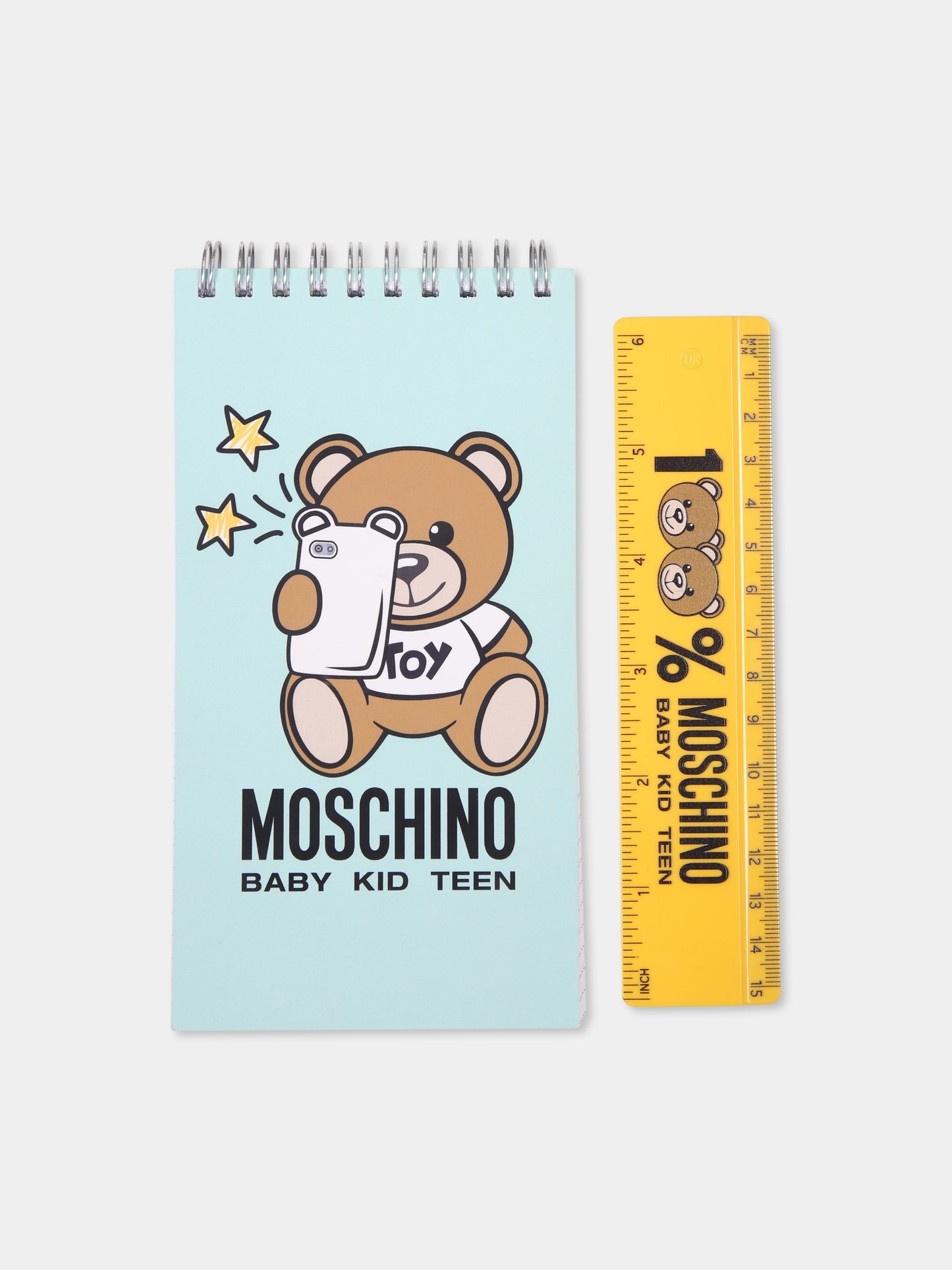 Kit Back To School by Moschino per bambini con Teddy Bear,Moschino Kids,RIGHELLI