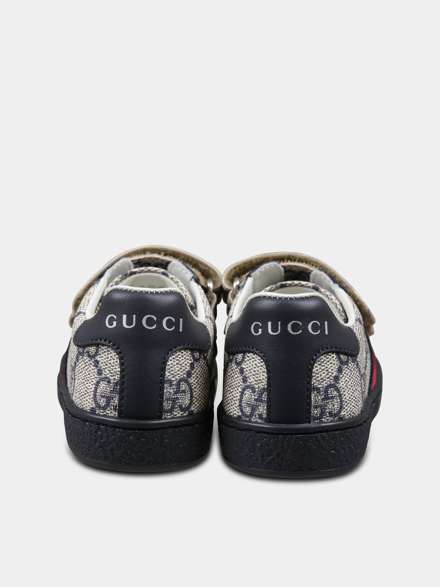 Sneakers multicolor per bambino con dettaglio Web,Gucci Kids,463088 FACYF 4055