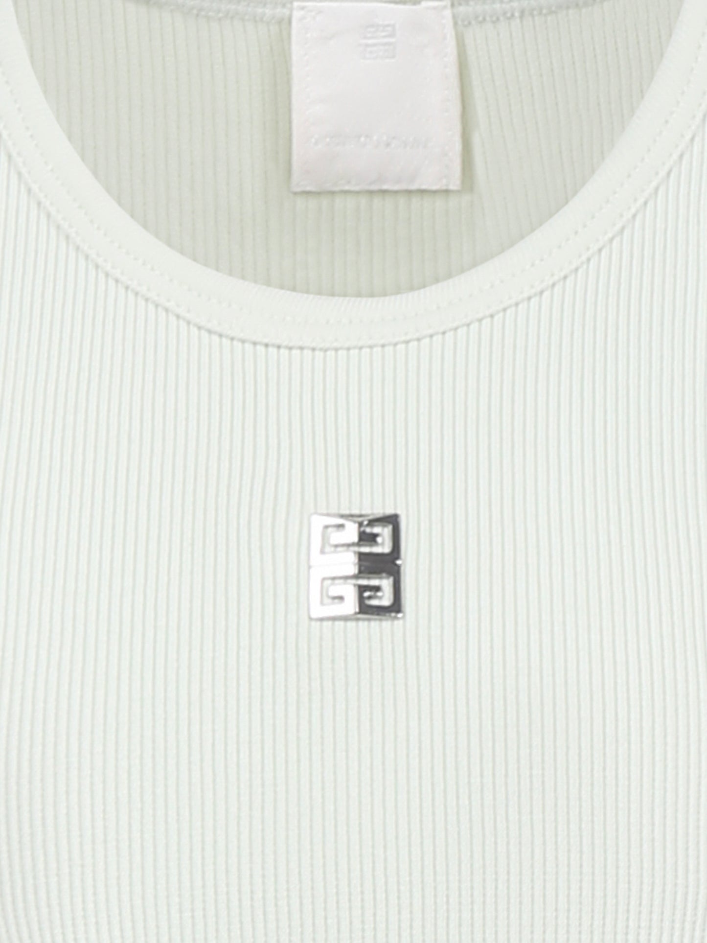 Green dress for girl with logo