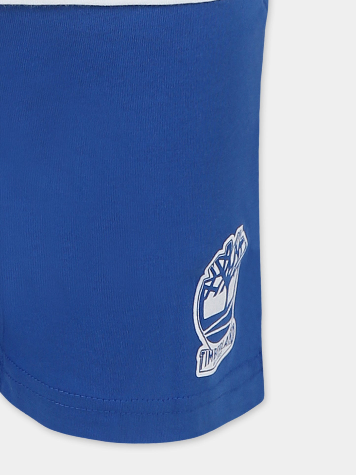 Pigiama multicolor per bambino con albero e logo,Timberland,T60472 10P