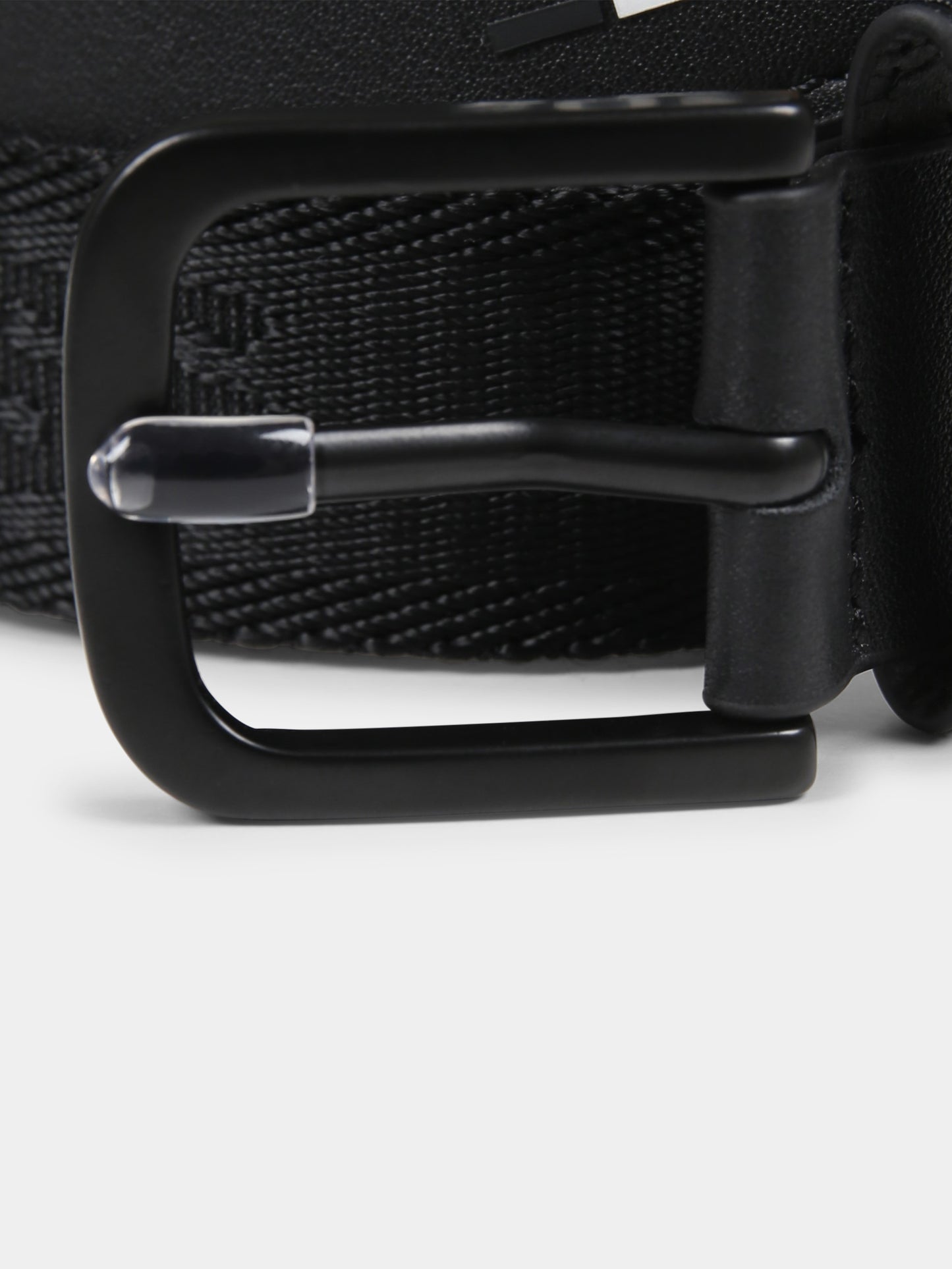 Cintura nera per bambino con logo,Boss,J51740 09B