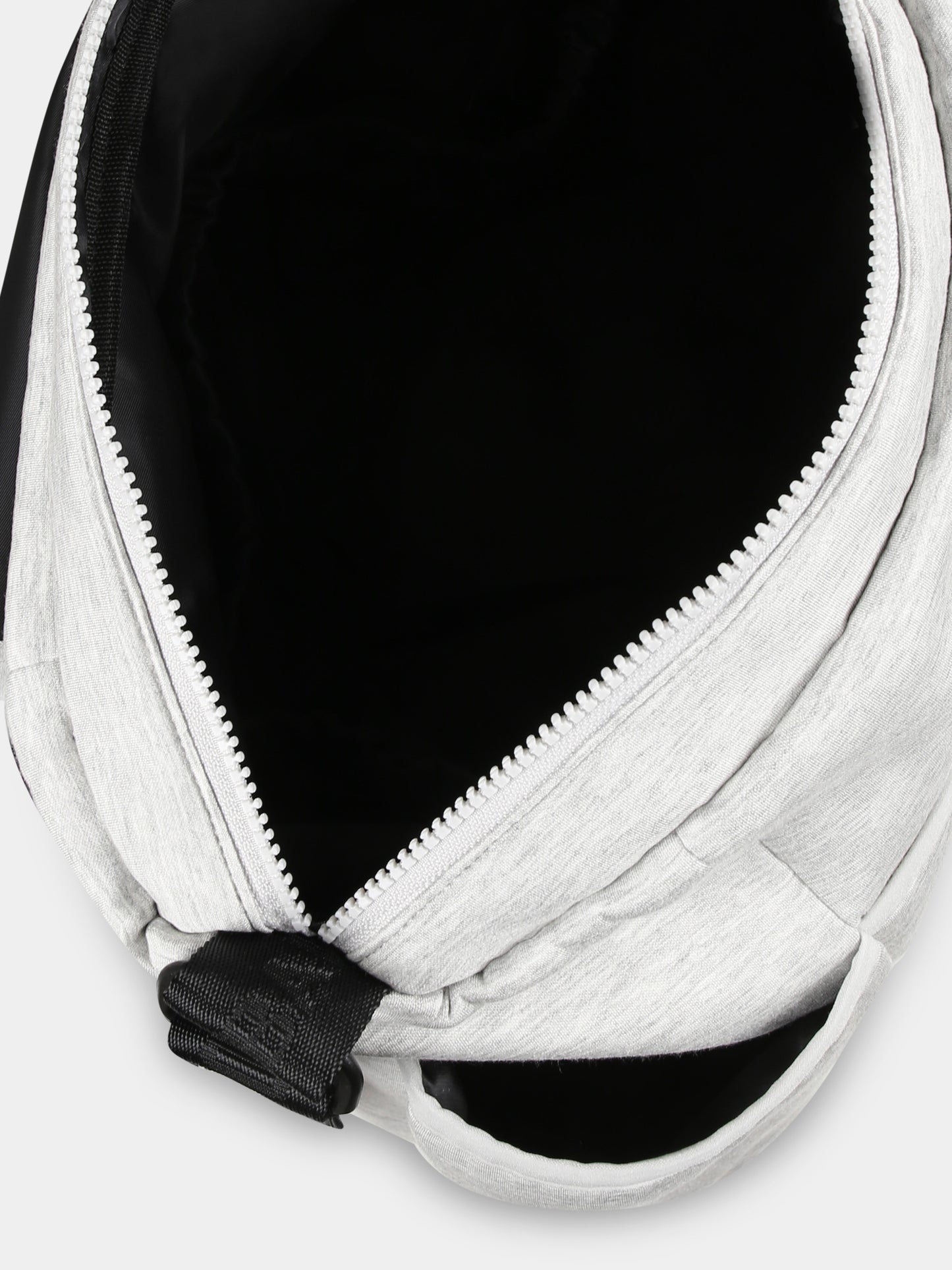 Grey mom bag for babykids with Teddy Bear and logo