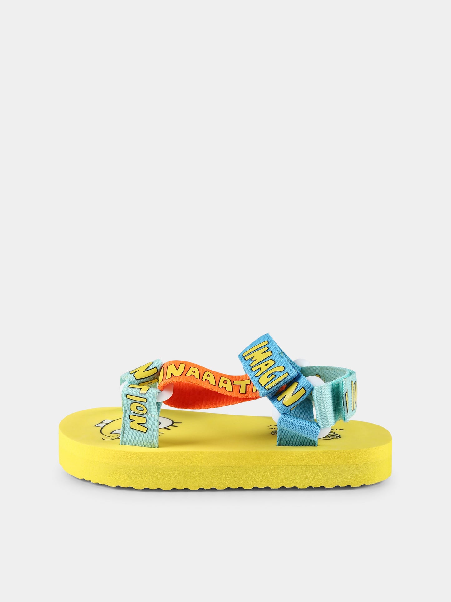 Sandali gialli per bambini con SpongeBob,Stella Mccartney Kids,TW0C66 Z3008 999