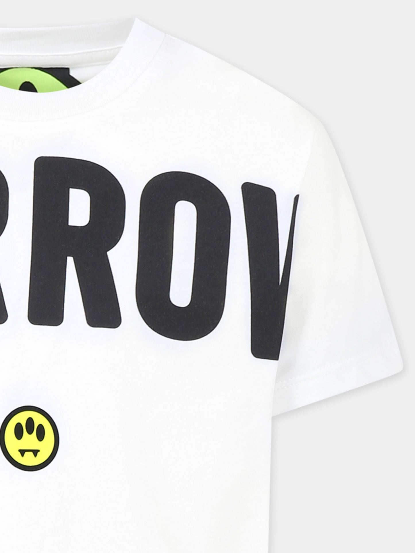 Green t-shirt for kids with logo