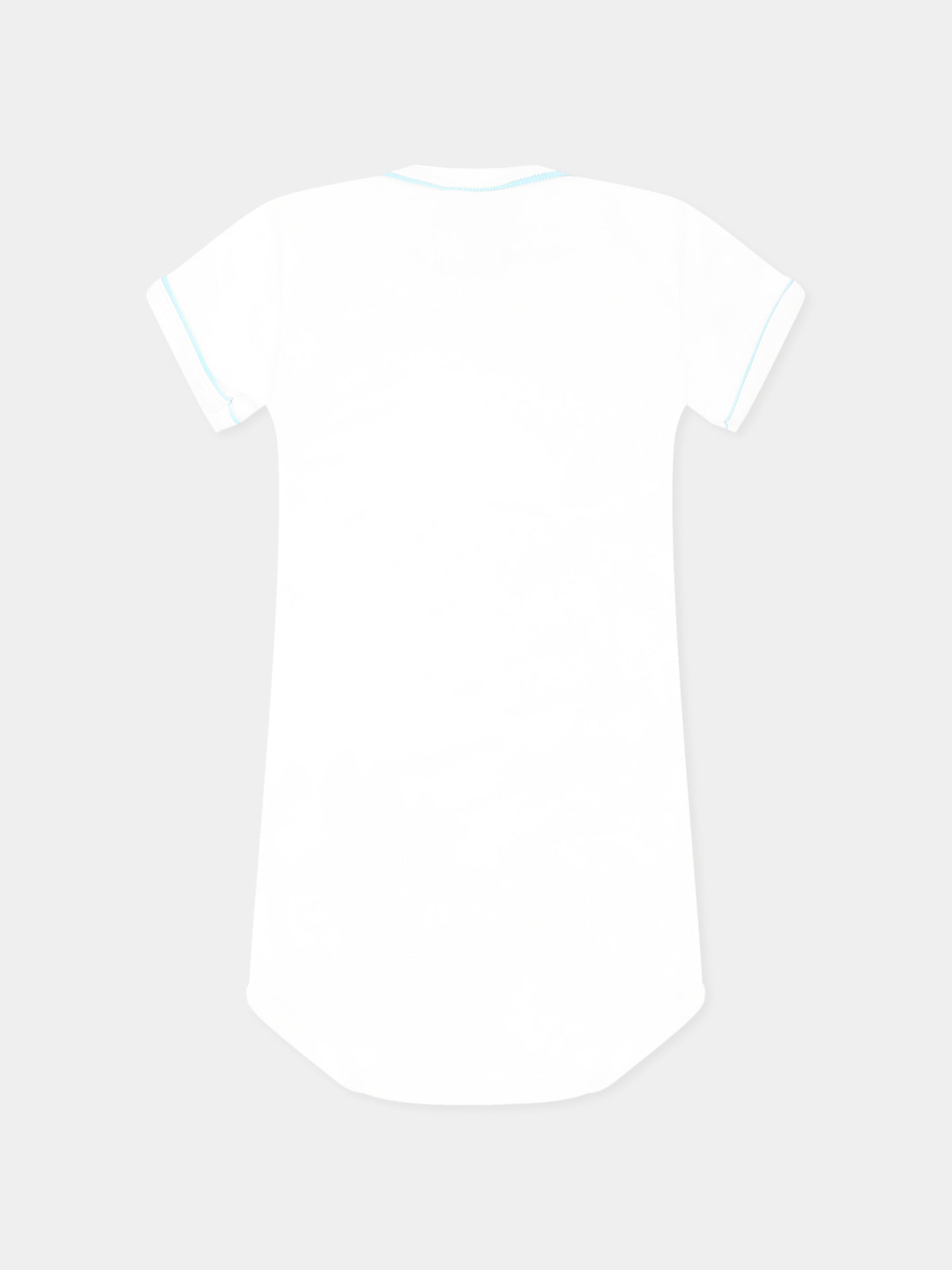 Set body bianco per neonati con scritta,Petit Bateau,A0CR2 VARIANTE 1 00