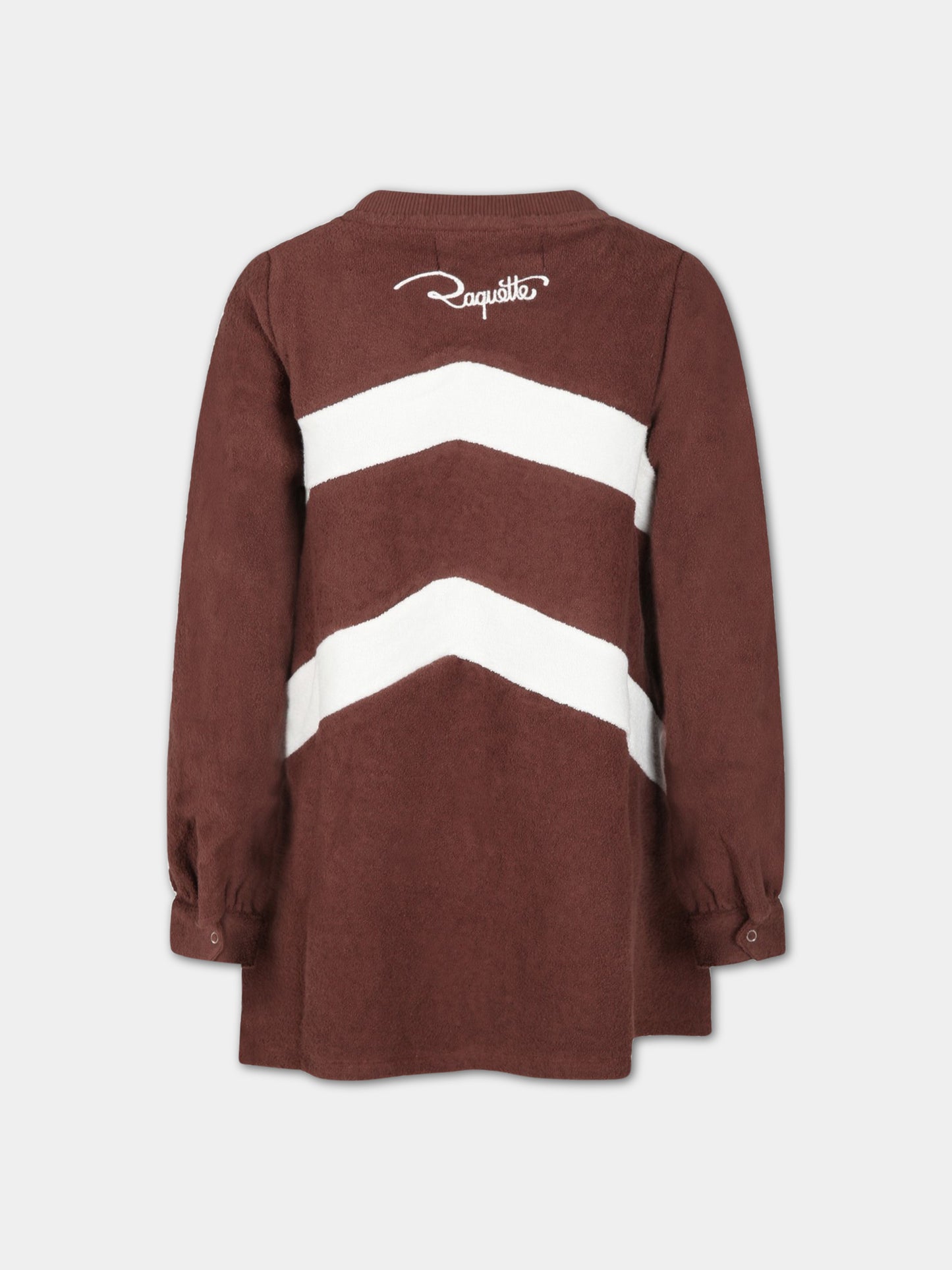 Vestito multicolor per bambina con logo bianco,Raquette,ST-K-023 70