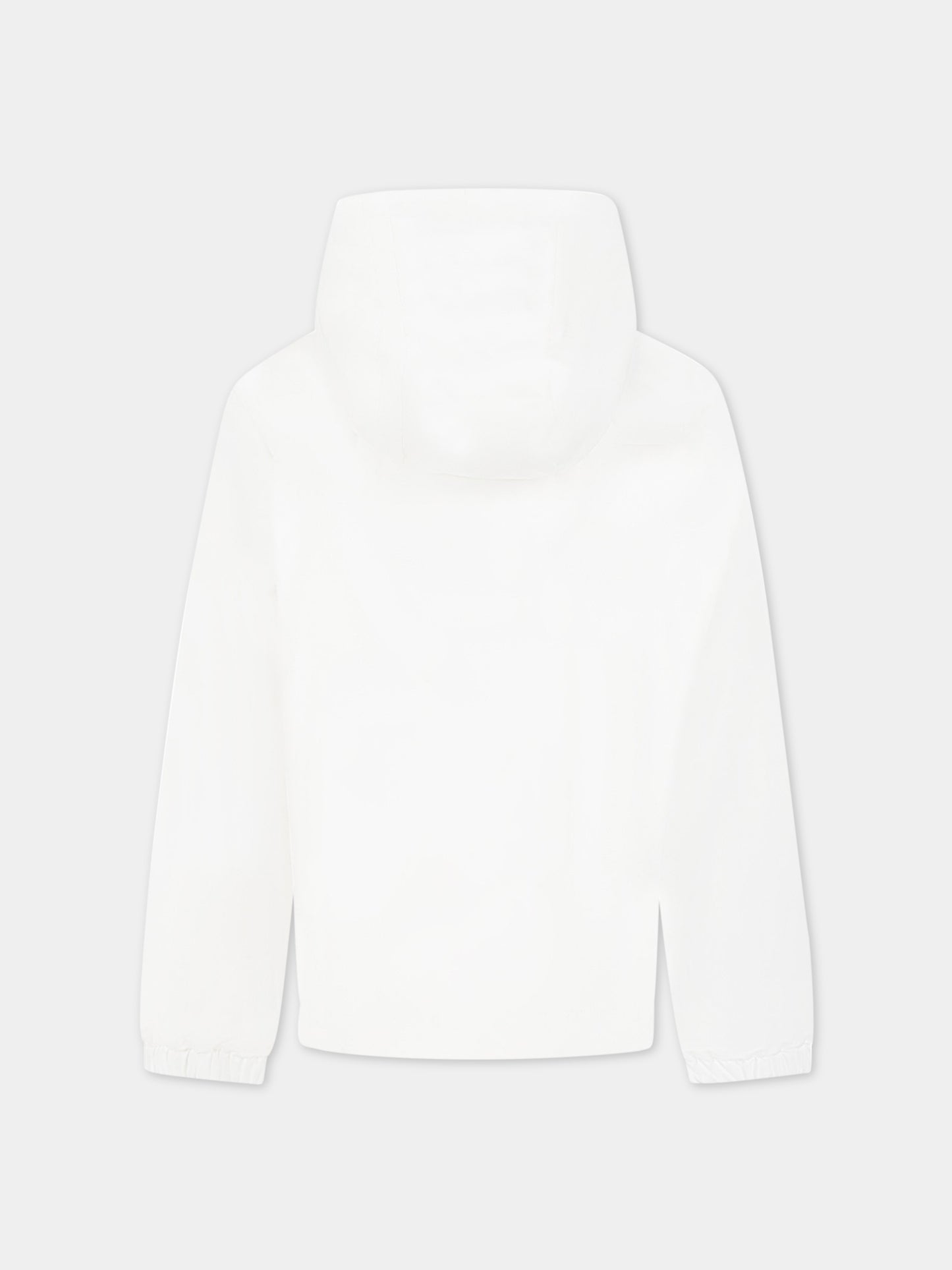 Giacca Darvas bianca a vento per bambino con patch logato,Moncler Kids,954 1A00010 54A91 034