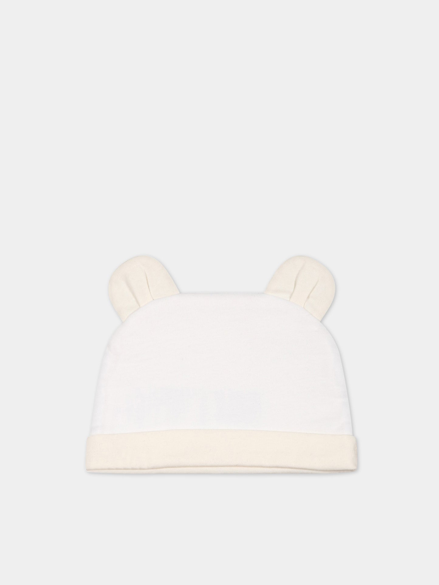 Set avorio per neonato con logo,Gcds Kids,GNY007 LCA33 10063