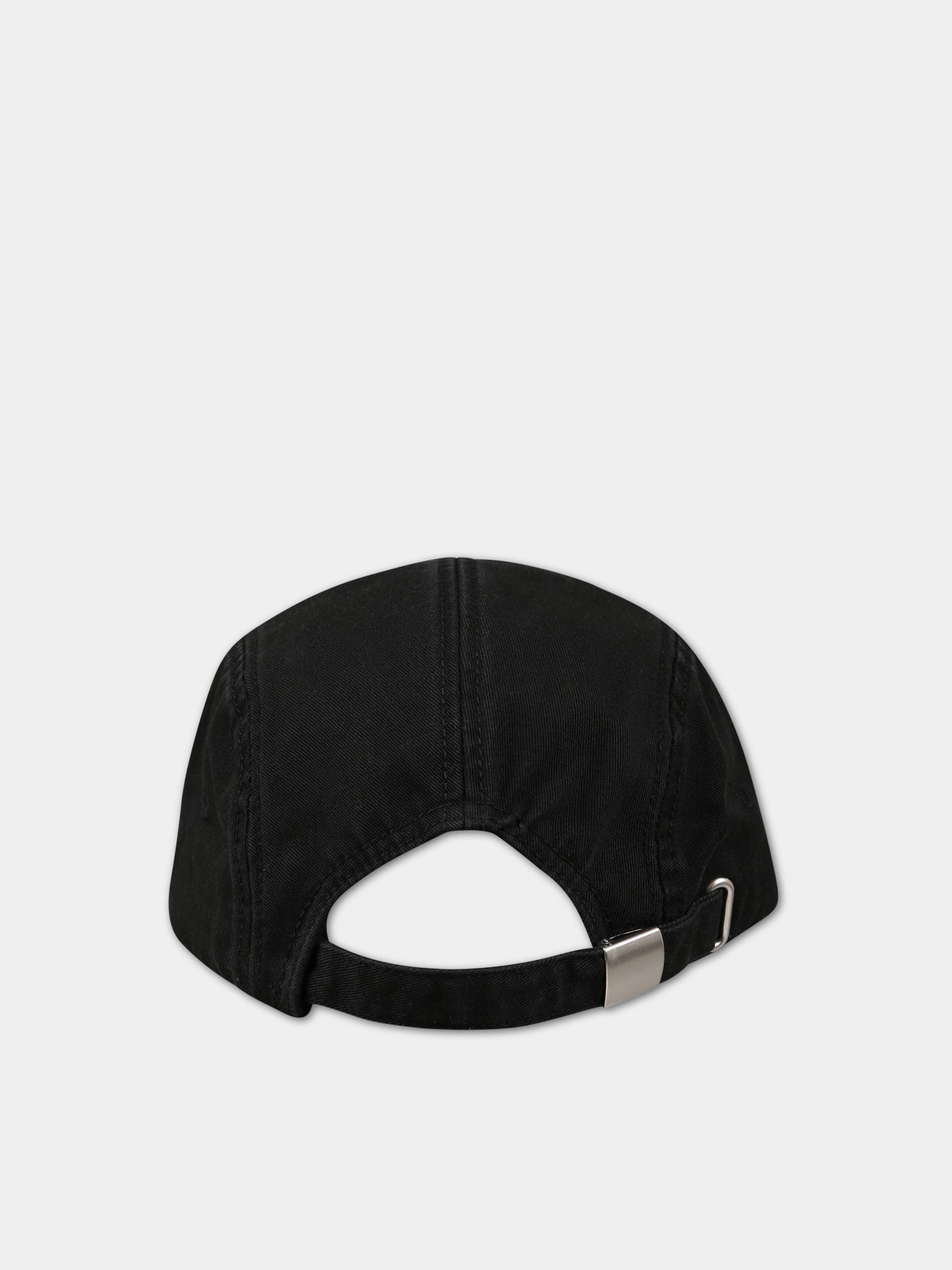 Cappello nero per bambino con logo,Mm6 Maison Margiela,M60365 MM025 M6900