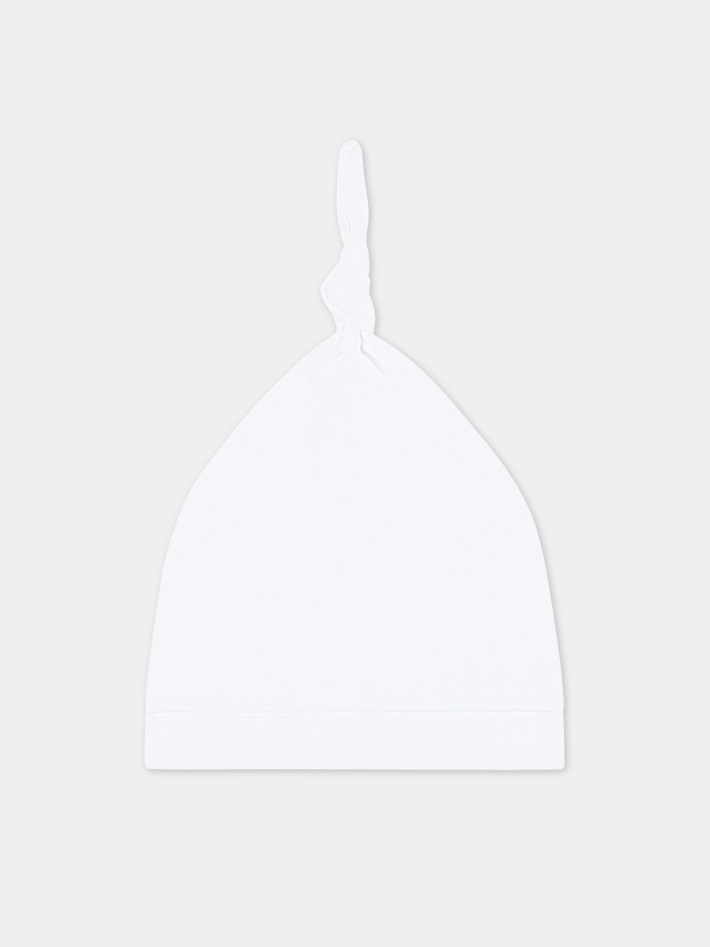 Set bianco per neonato con logo celeste,Missoni,MSB019 J0177 100CE